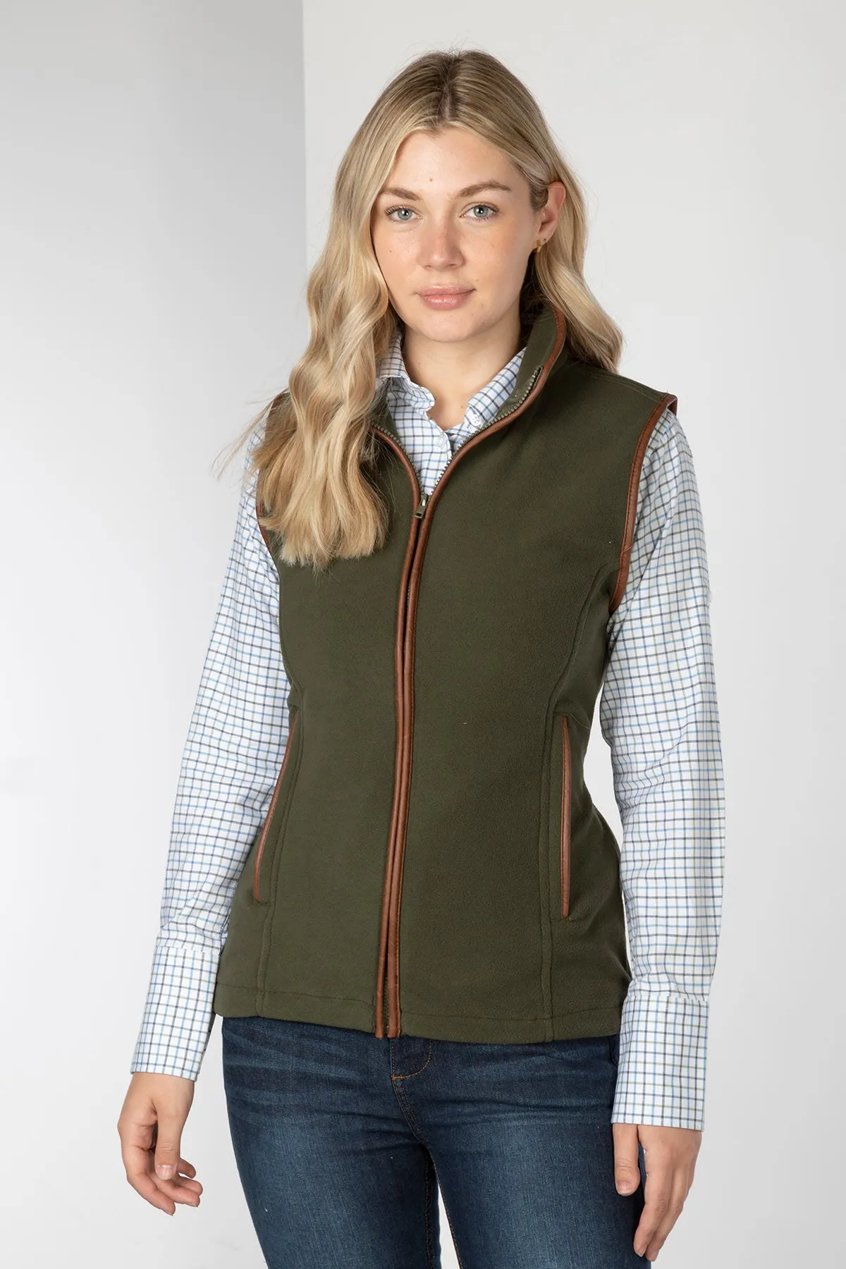 Ladies Fleece Waistcoat - Harpham