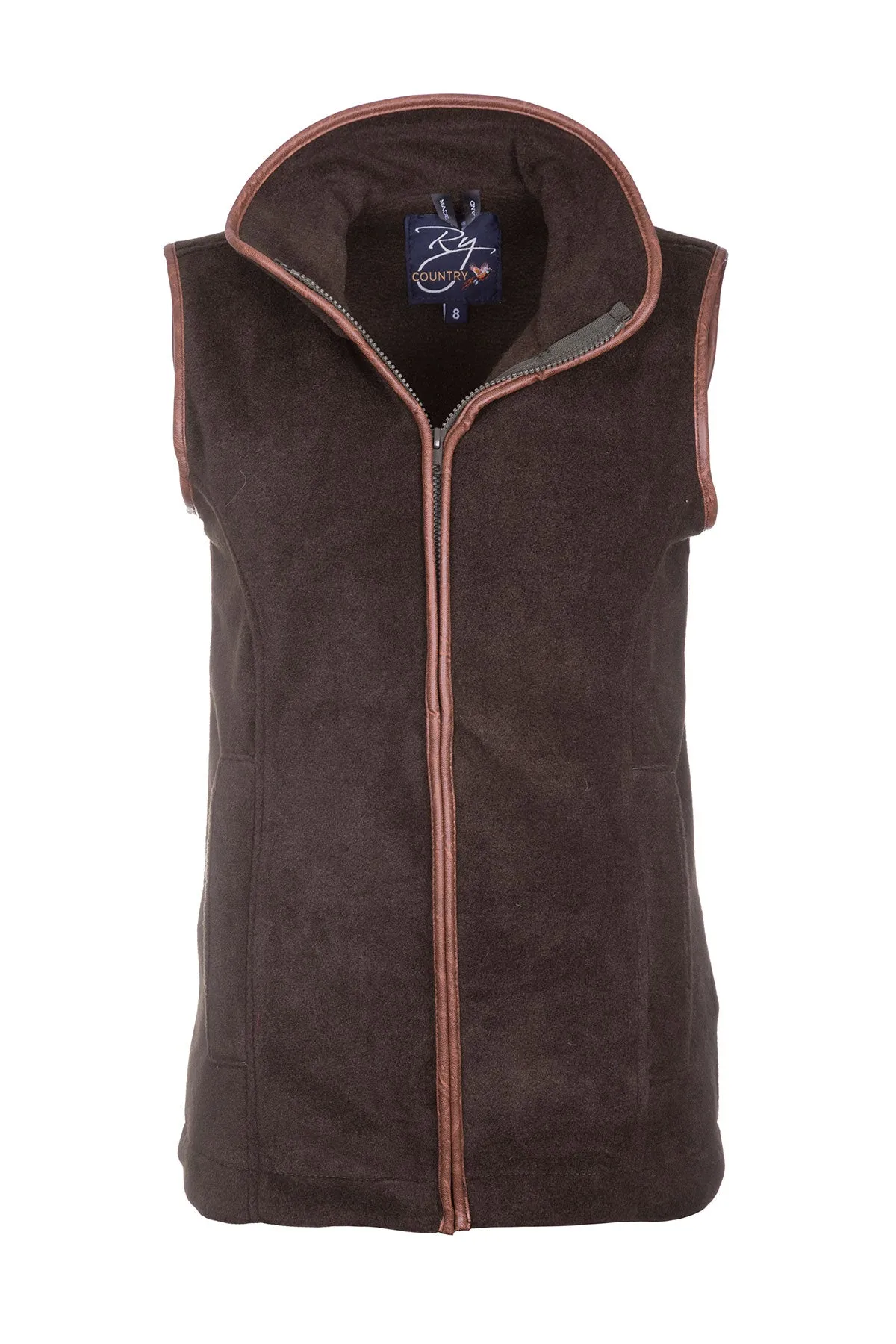 Ladies Fleece Waistcoat - Harpham