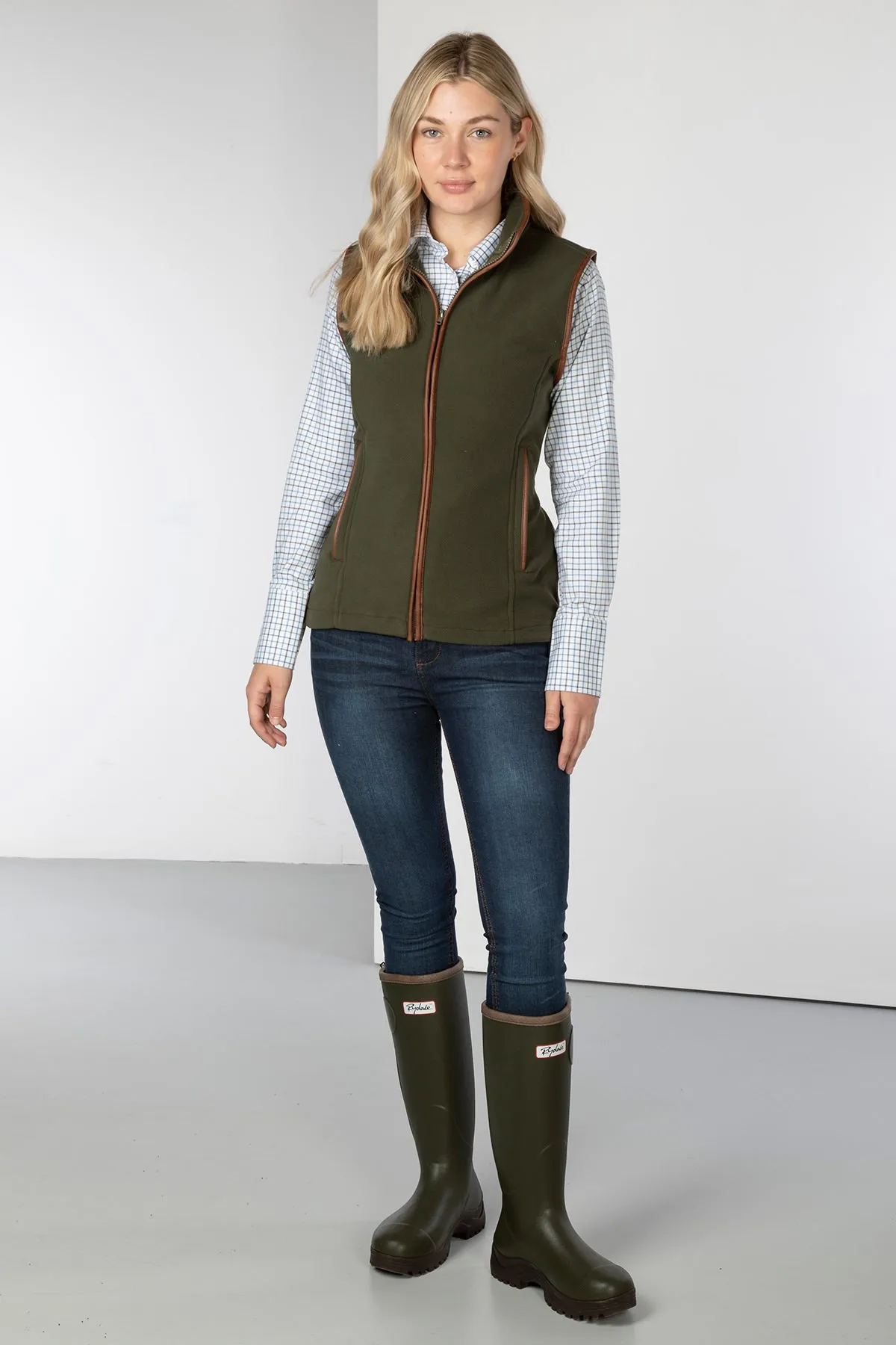 Ladies Fleece Waistcoat - Harpham