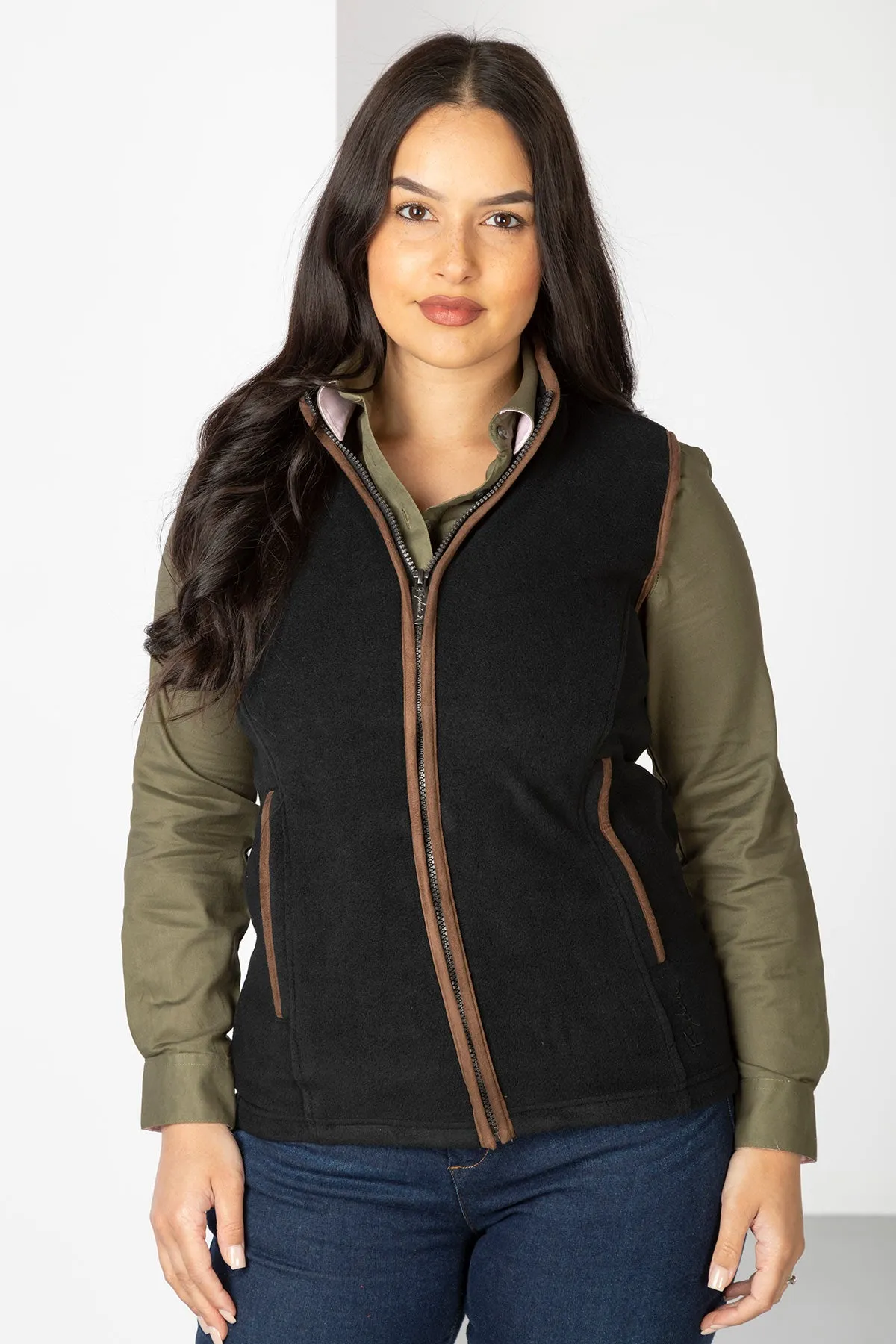 Ladies Fleece Waistcoat - Huggate