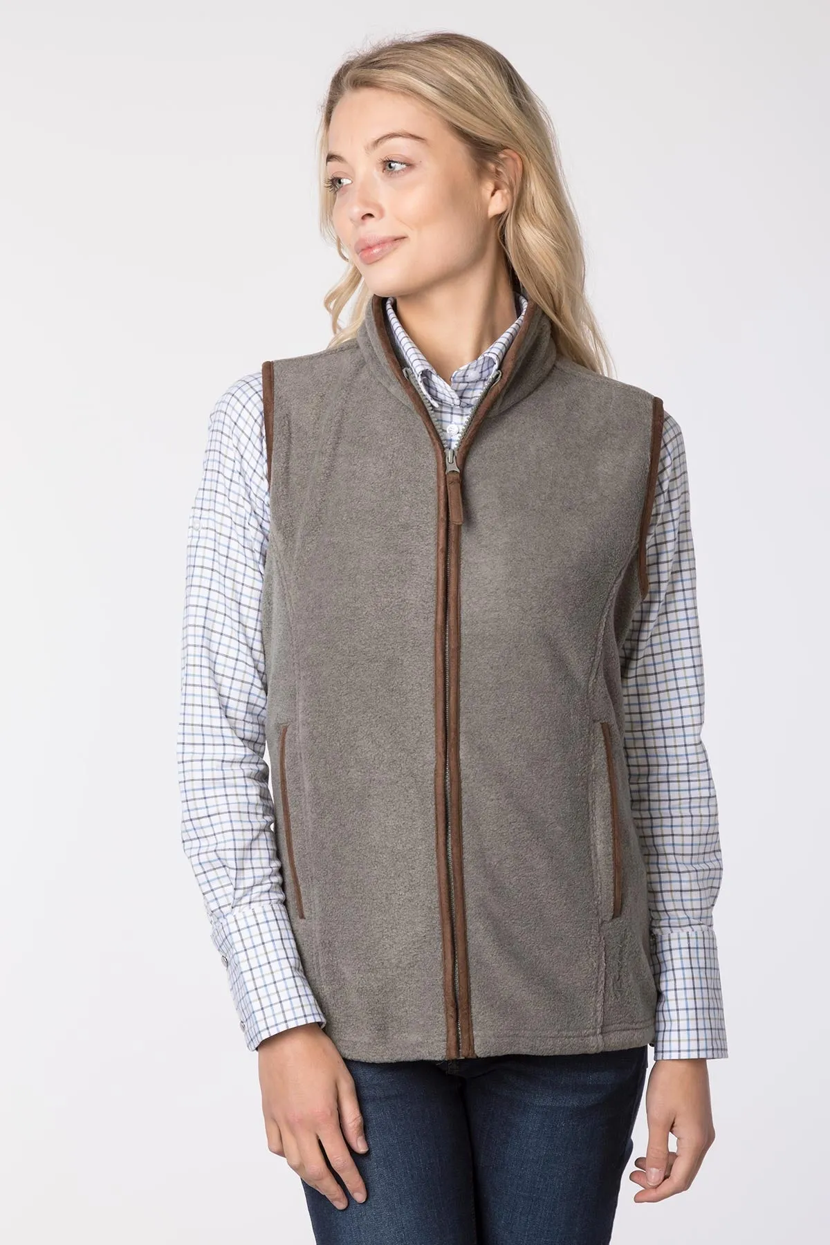 Ladies Fleece Waistcoat - Huggate