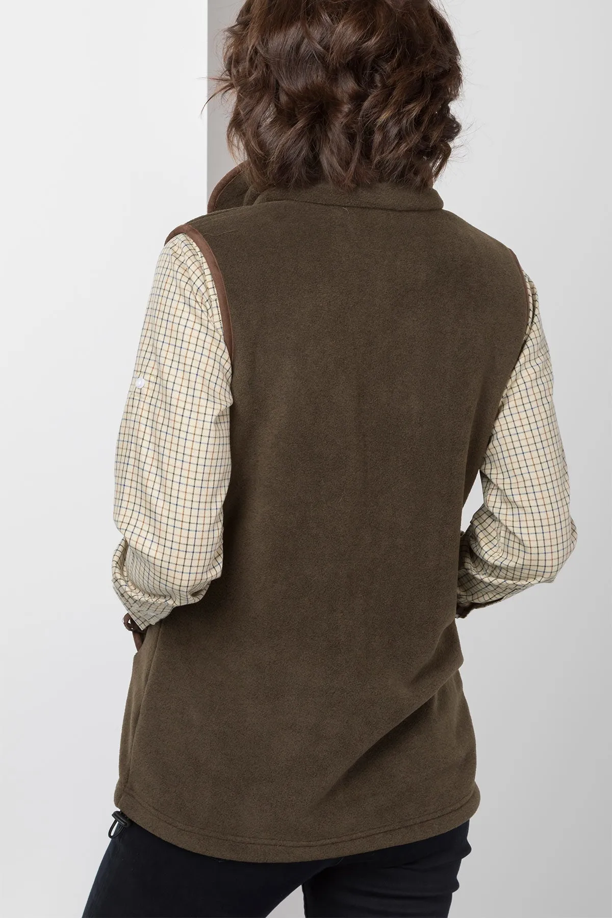 Ladies Fleece Waistcoat - Huggate