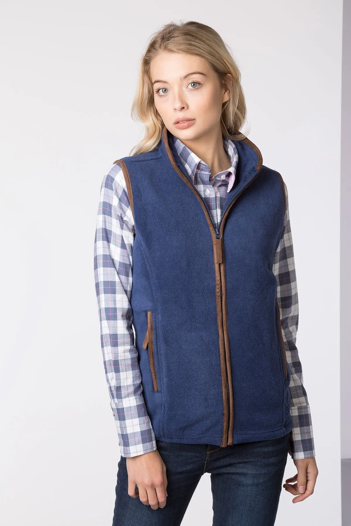 Ladies Fleece Waistcoat - Huggate