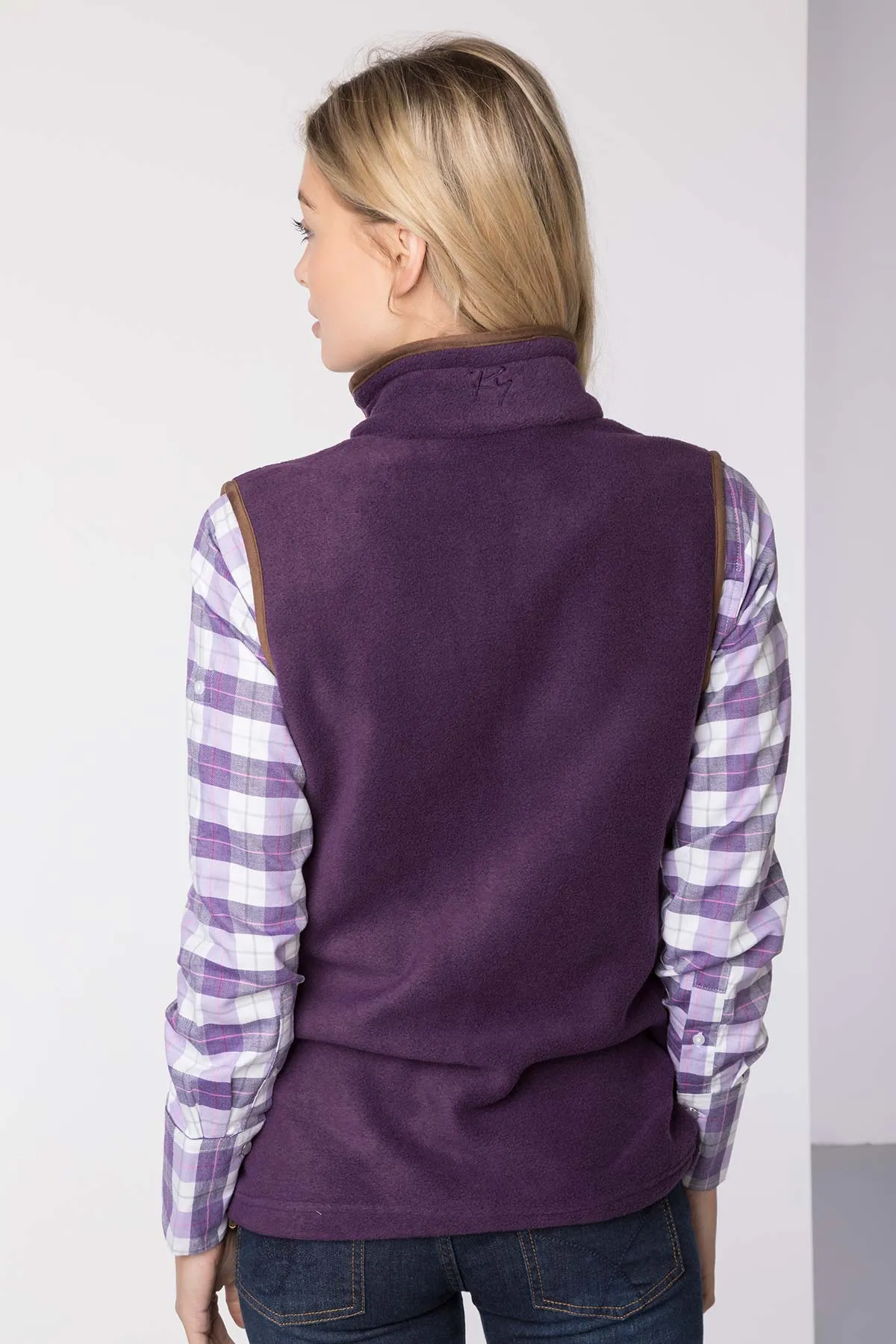 Ladies Fleece Waistcoat - Huggate