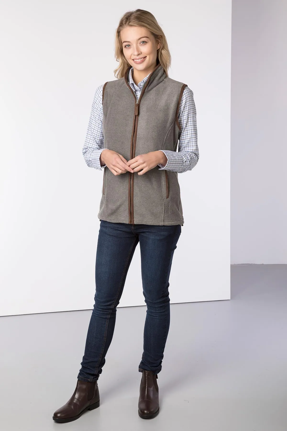 Ladies Fleece Waistcoat - Huggate