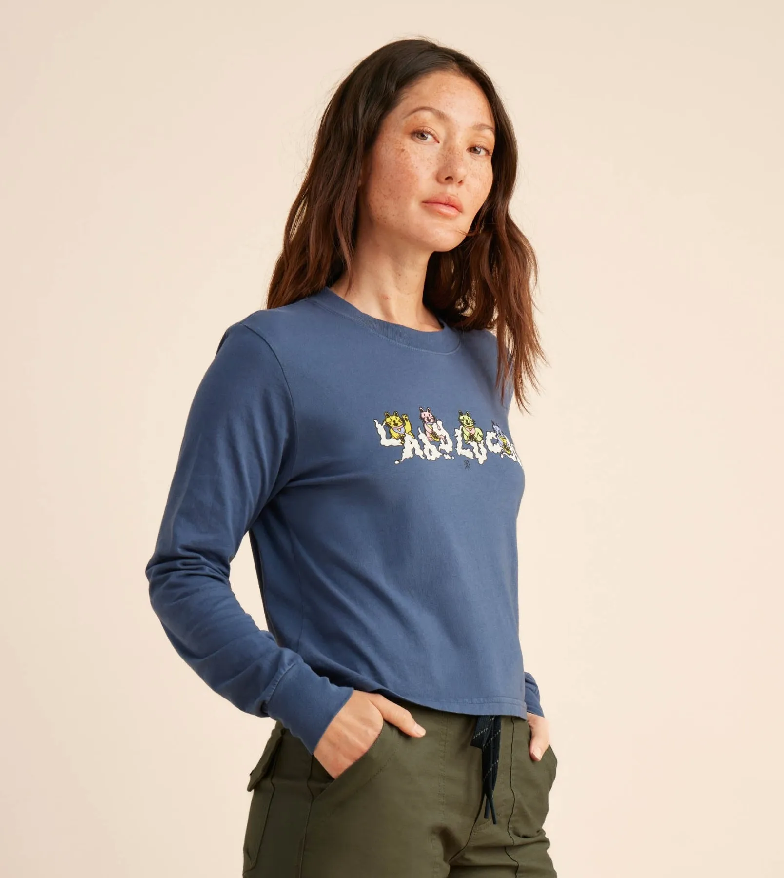 Lady Luck Long Sleeve Premium Tee