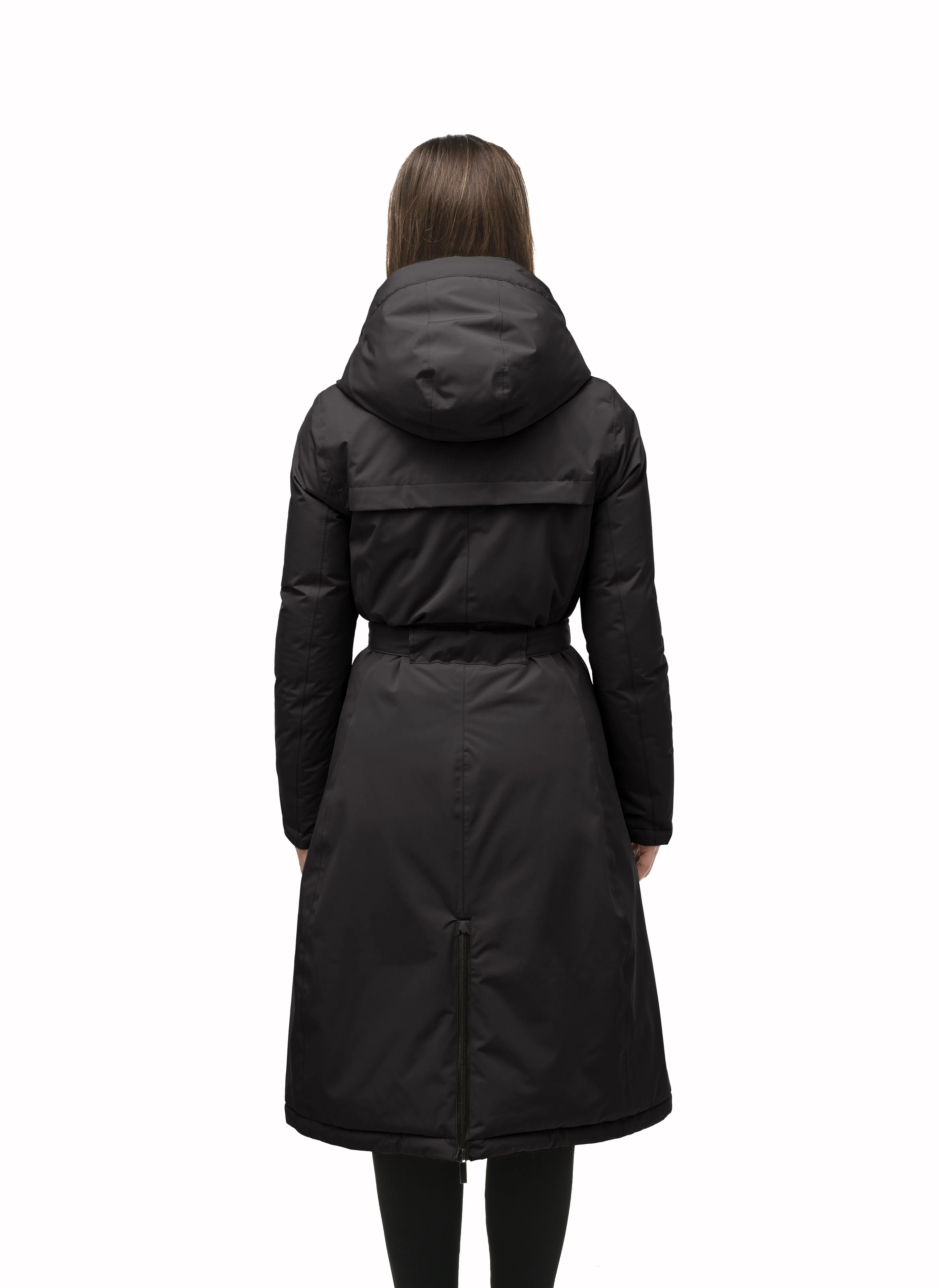 Lara Women's Belted Parka