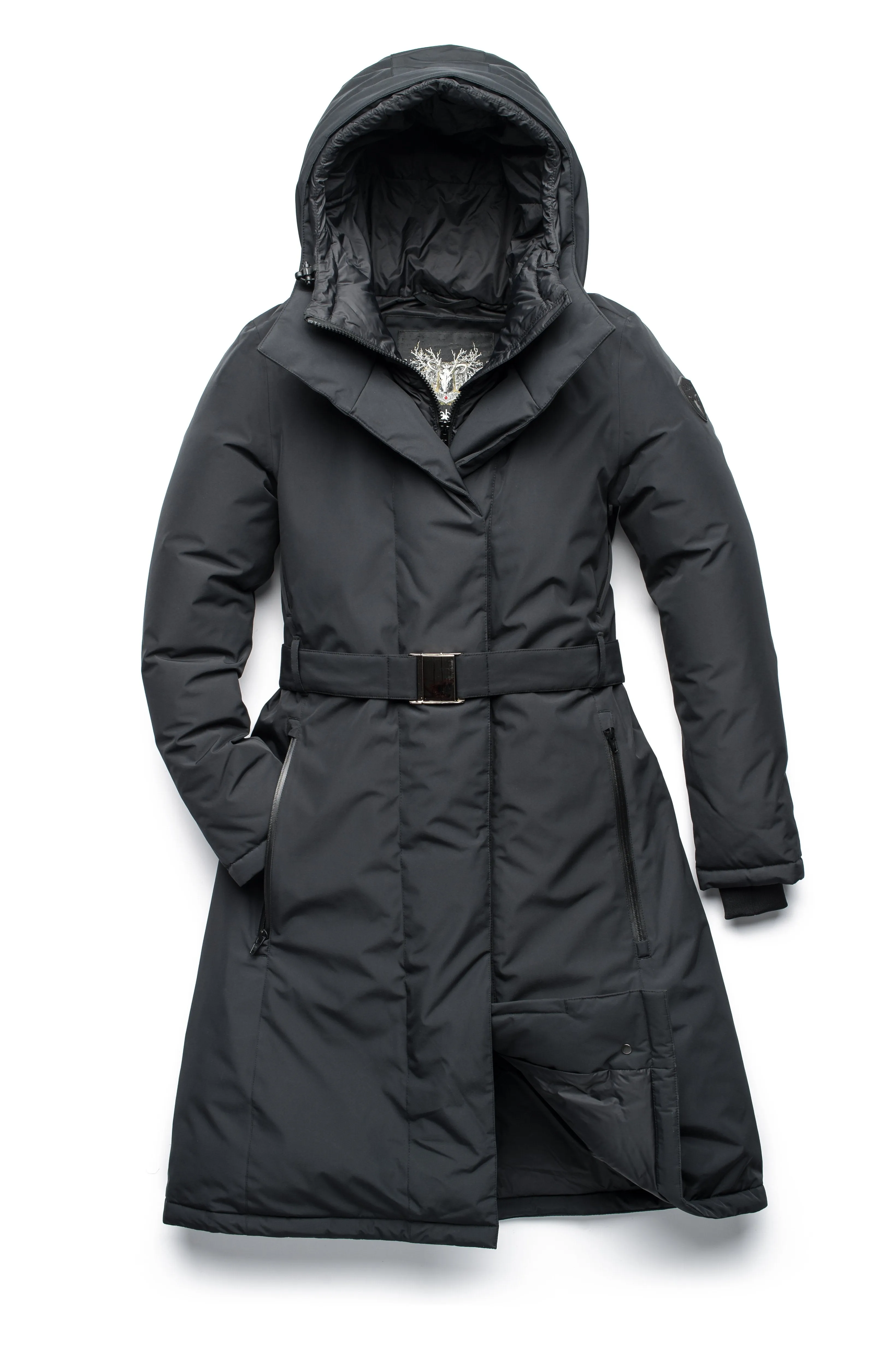 Lara Women's Belted Parka