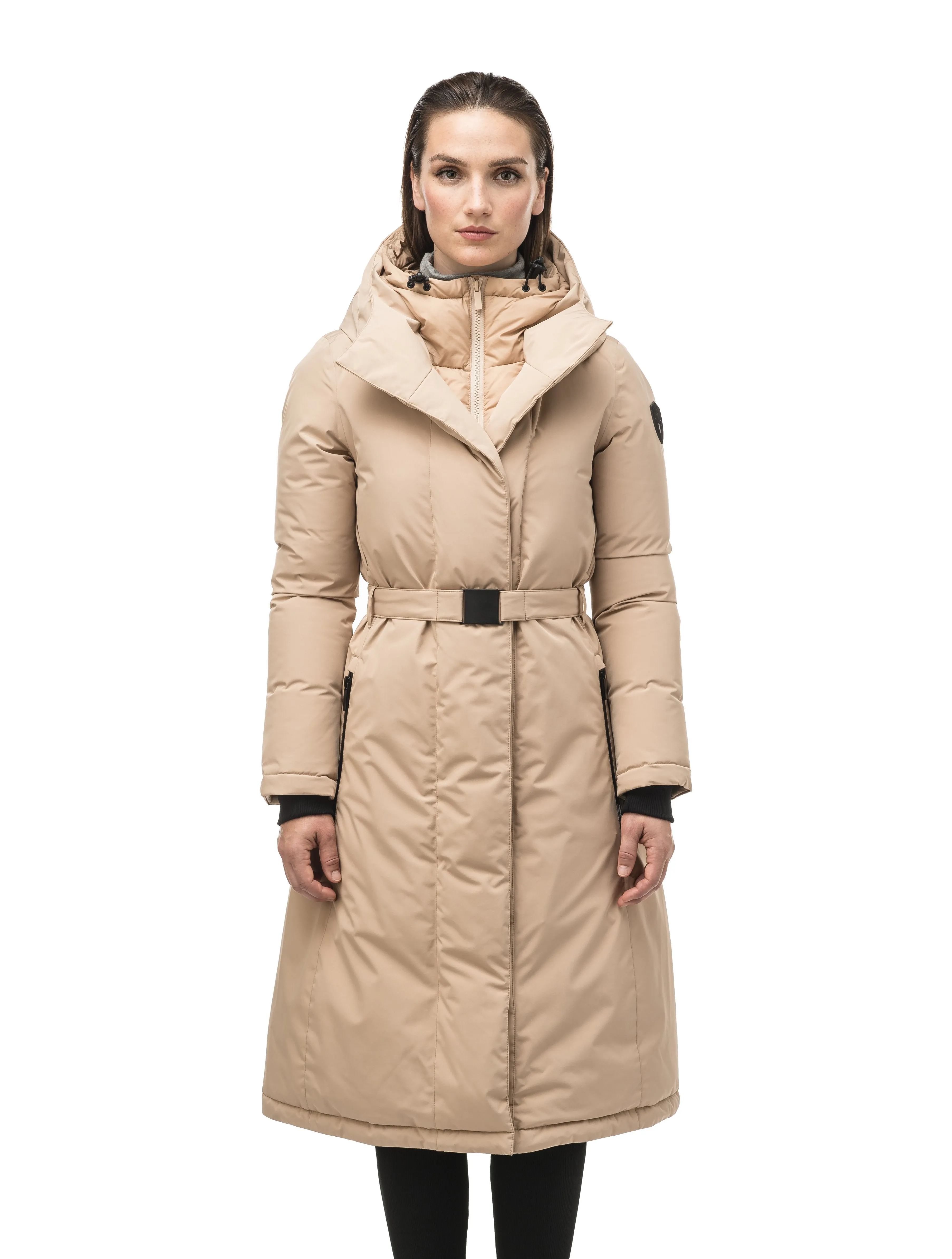 Lara Women's Belted Parka