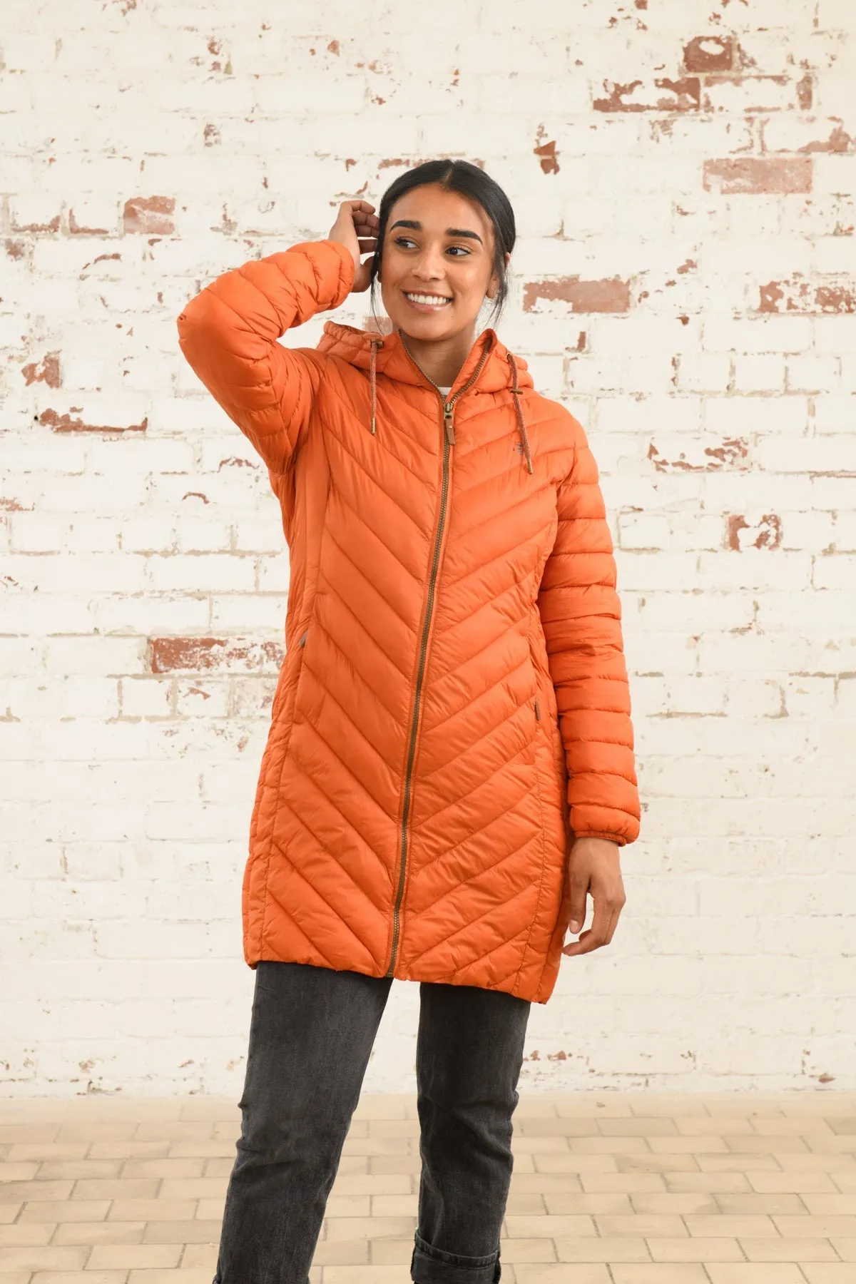 Laurel Coat - Burnt Orange