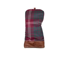 Leather & Wool Tartan Head Cover