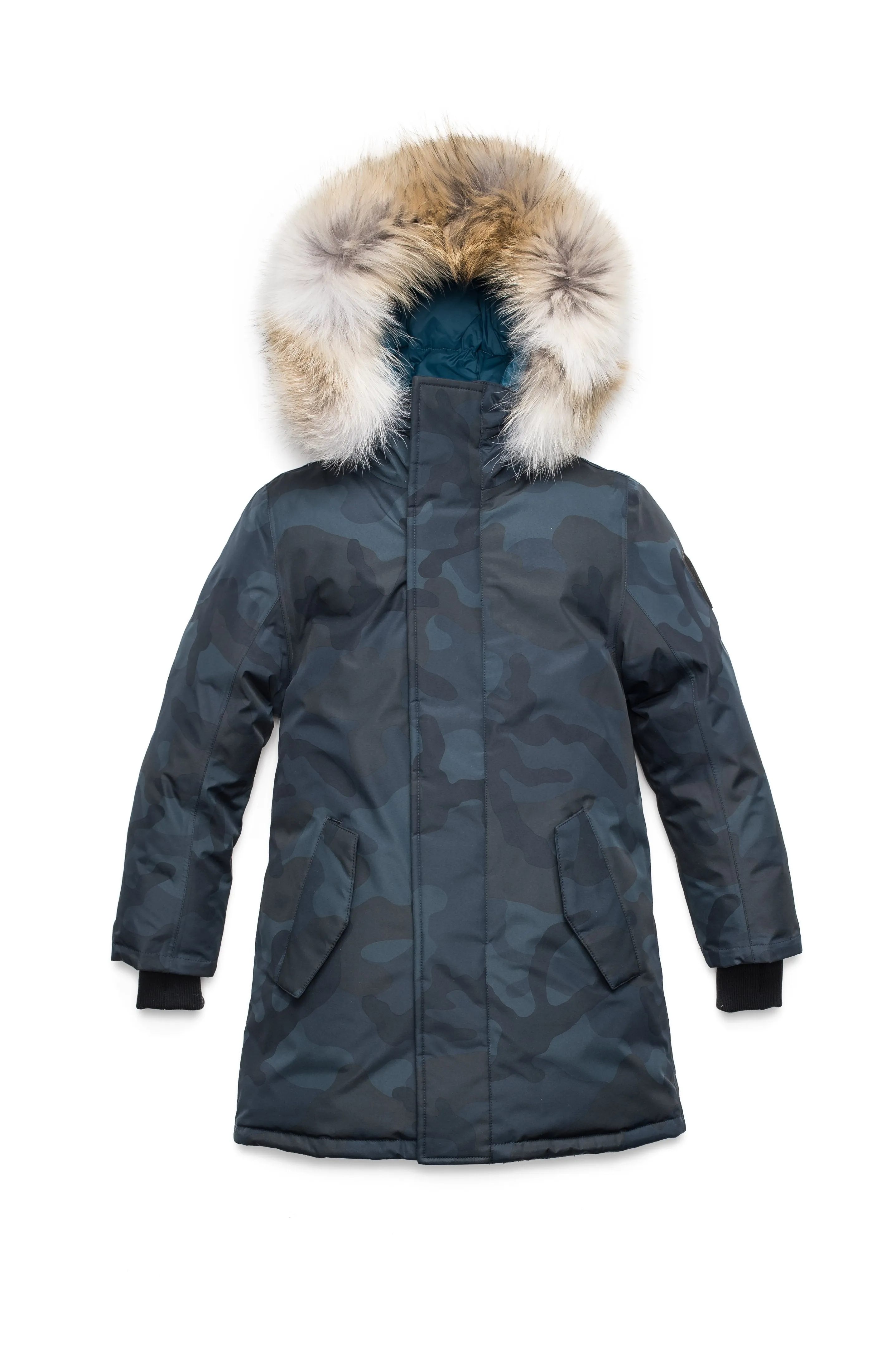 Little Dannys Kids Insulated Parka Jacket - Weatherproof and Warm