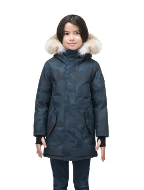 Little Dannys Kids Insulated Parka Jacket - Weatherproof and Warm