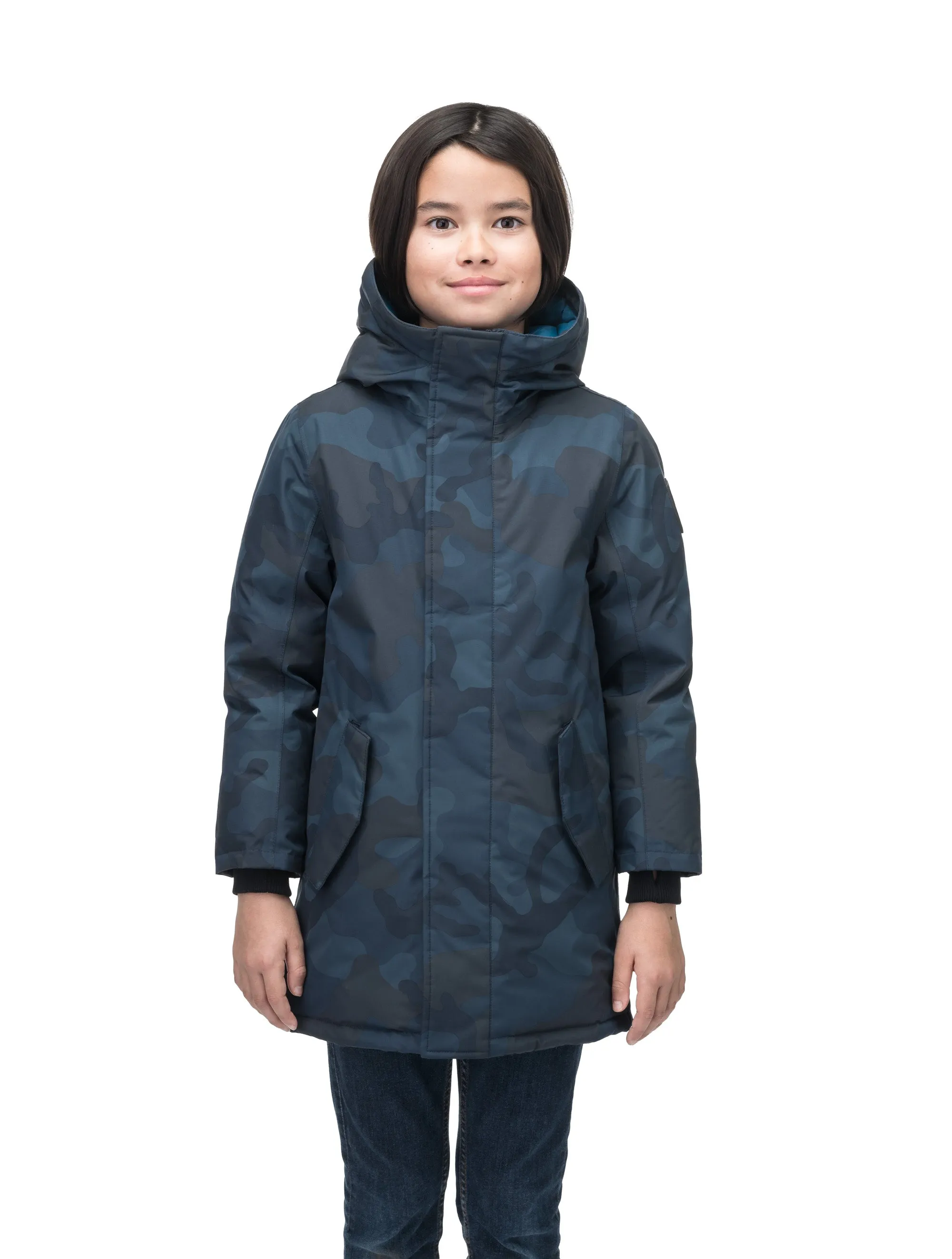 Little Dannys Kids Insulated Parka Jacket - Weatherproof and Warm