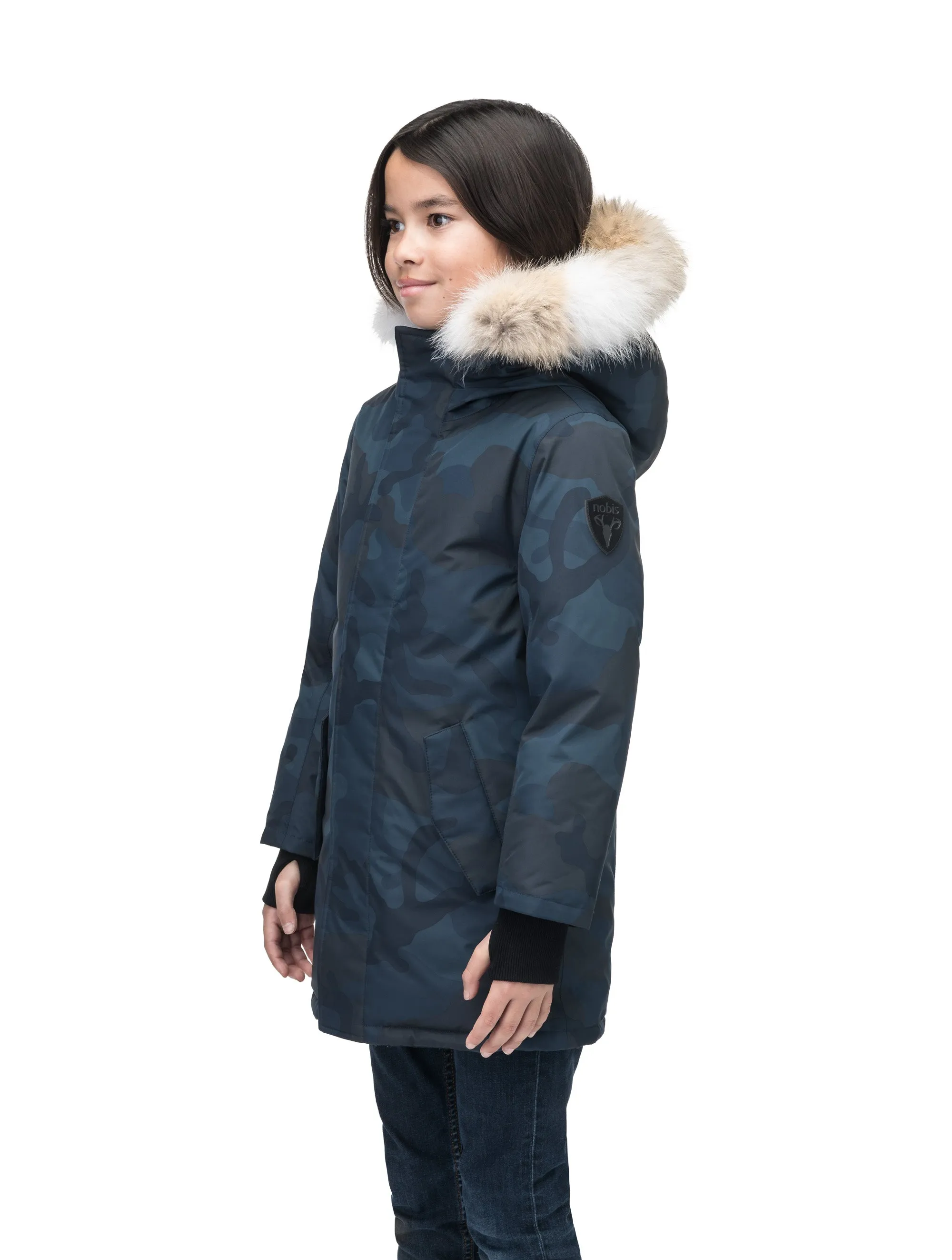 Little Dannys Kids Insulated Parka Jacket - Weatherproof and Warm