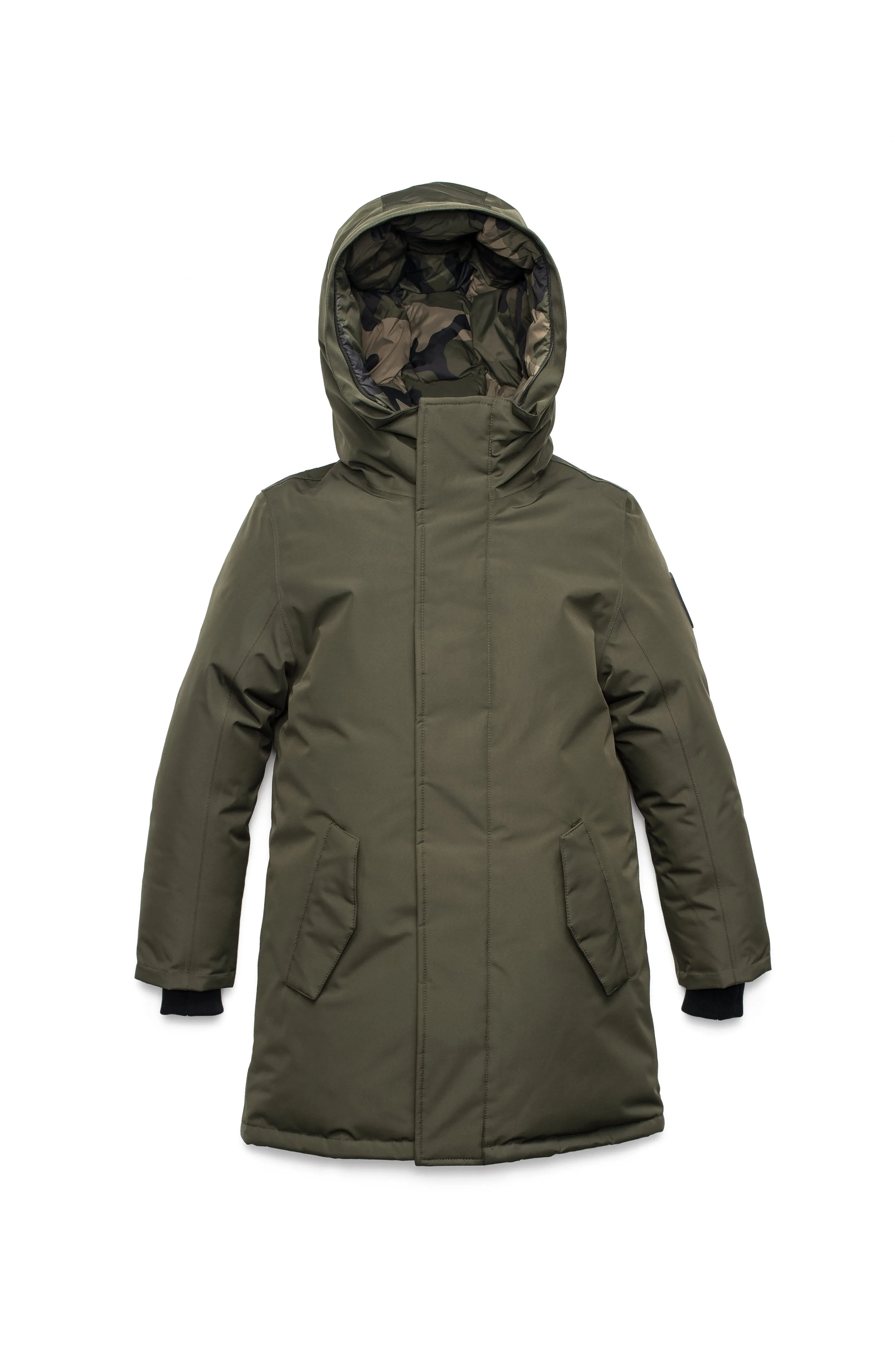 Little Dannys Kids Insulated Parka Jacket - Weatherproof and Warm