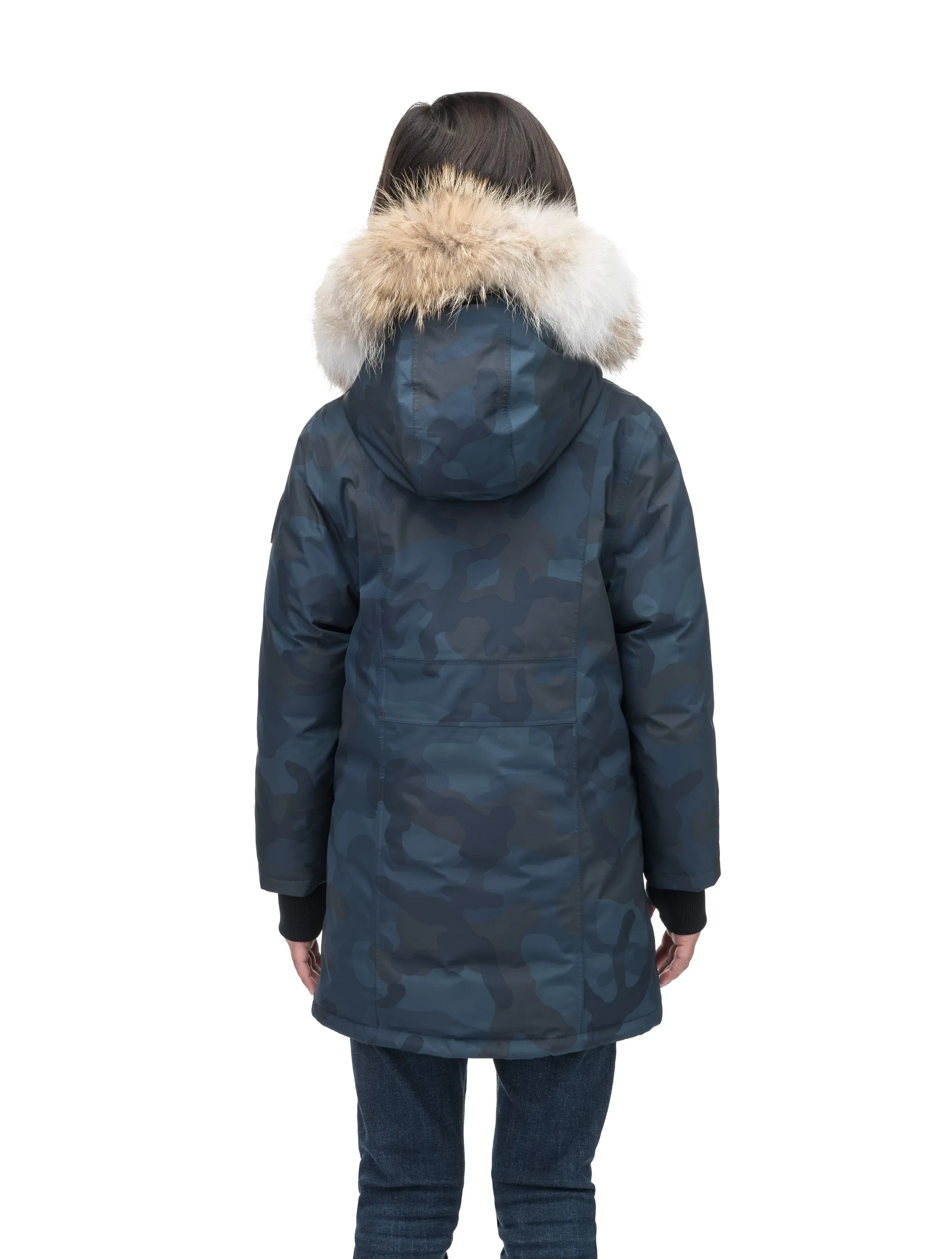 Little Dannys Kids Insulated Parka Jacket - Weatherproof and Warm