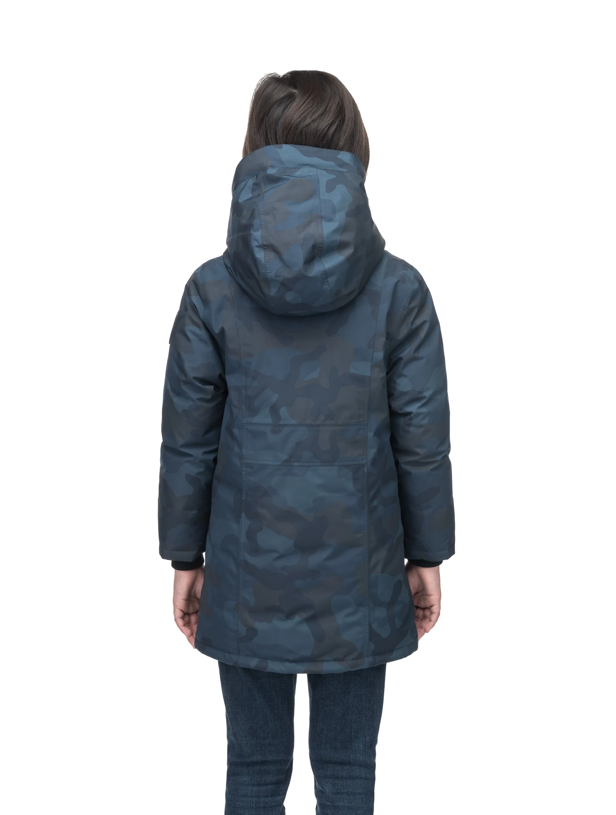 Little Dannys Kids Insulated Parka Jacket - Weatherproof and Warm