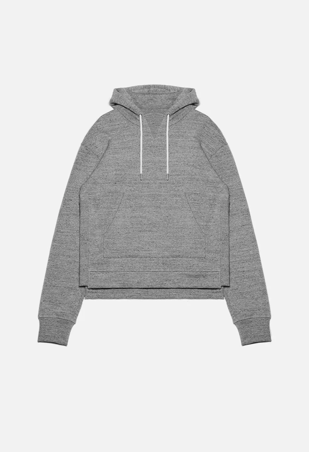 Loopwheel Kake Mock Pullover / Grey