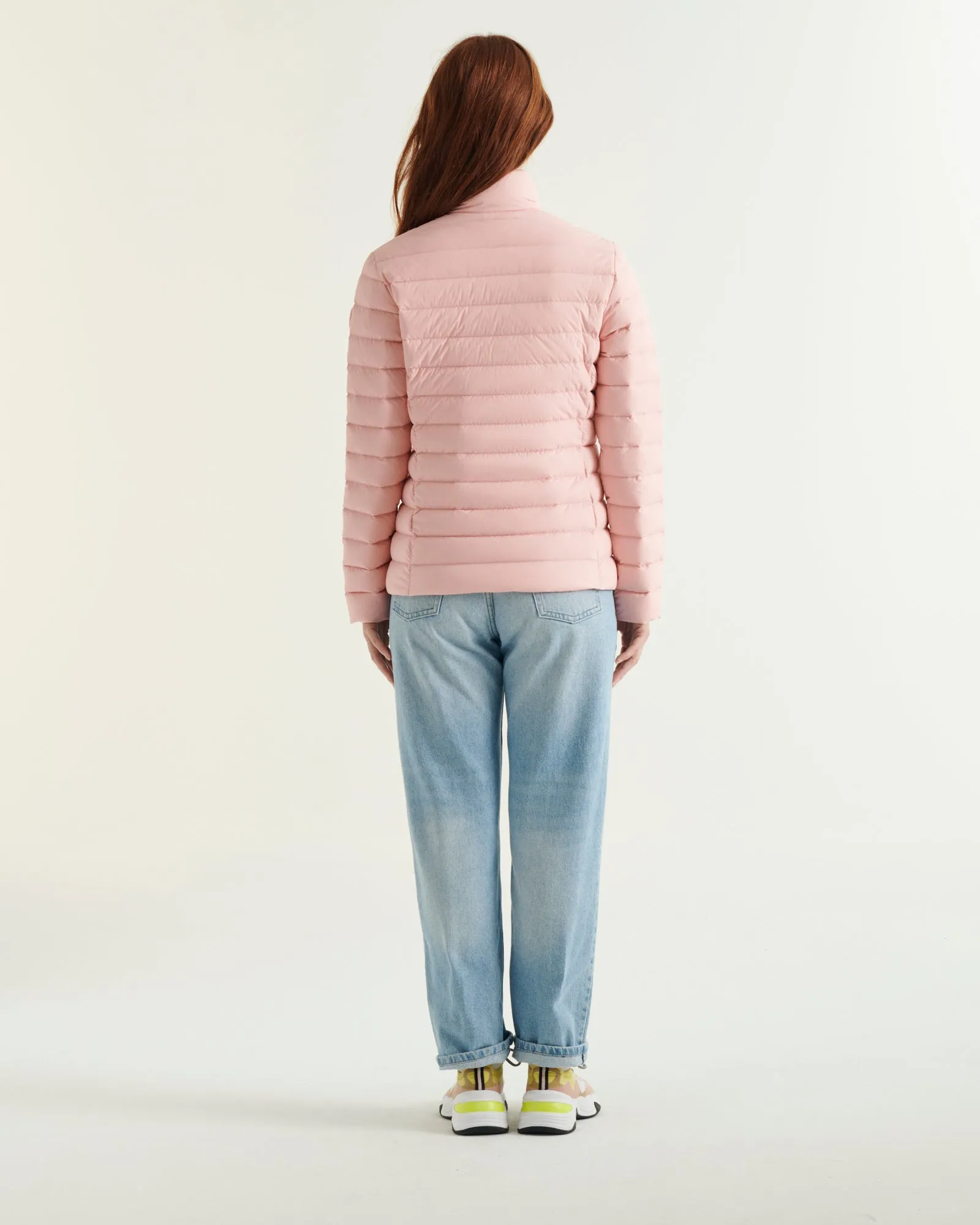 Maia light stretch winter jacket Peach pink