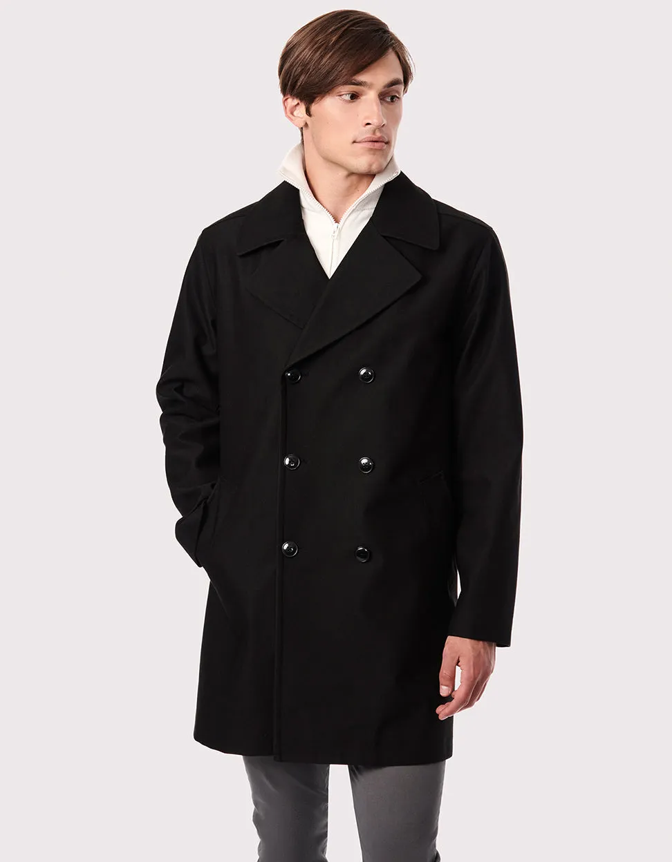 Men's Wool Peacoat