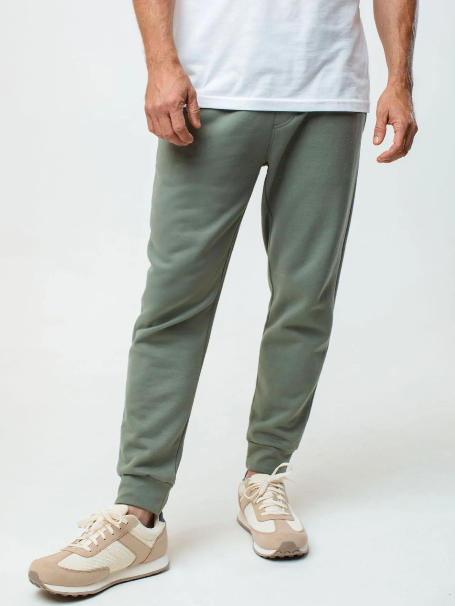 Mercury Green Fleece Sweatpants