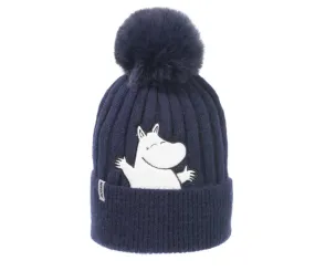 Moomin Happy Winter Beanie Kids - Navy Blue