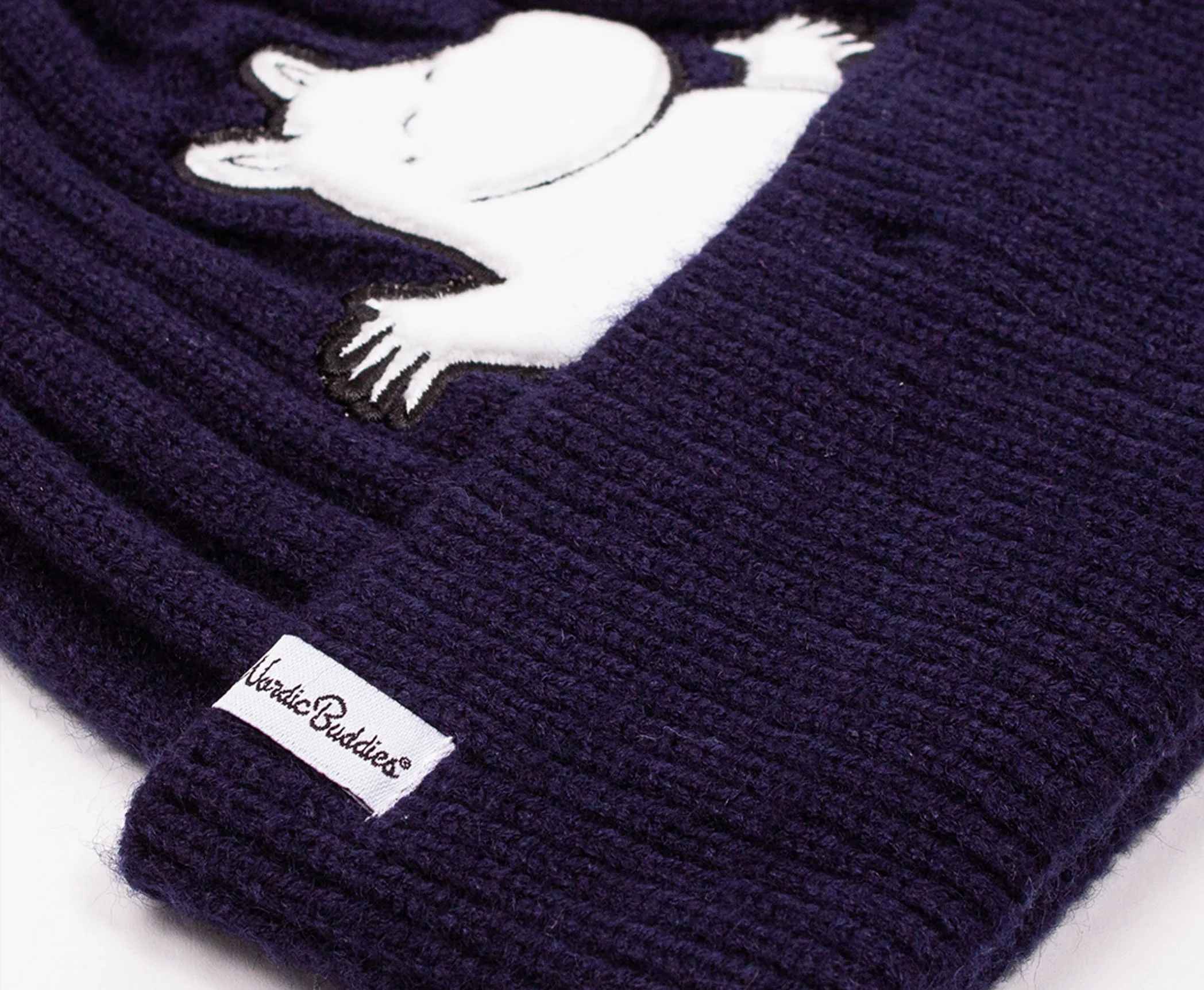 Moomin Happy Winter Beanie Kids - Navy Blue