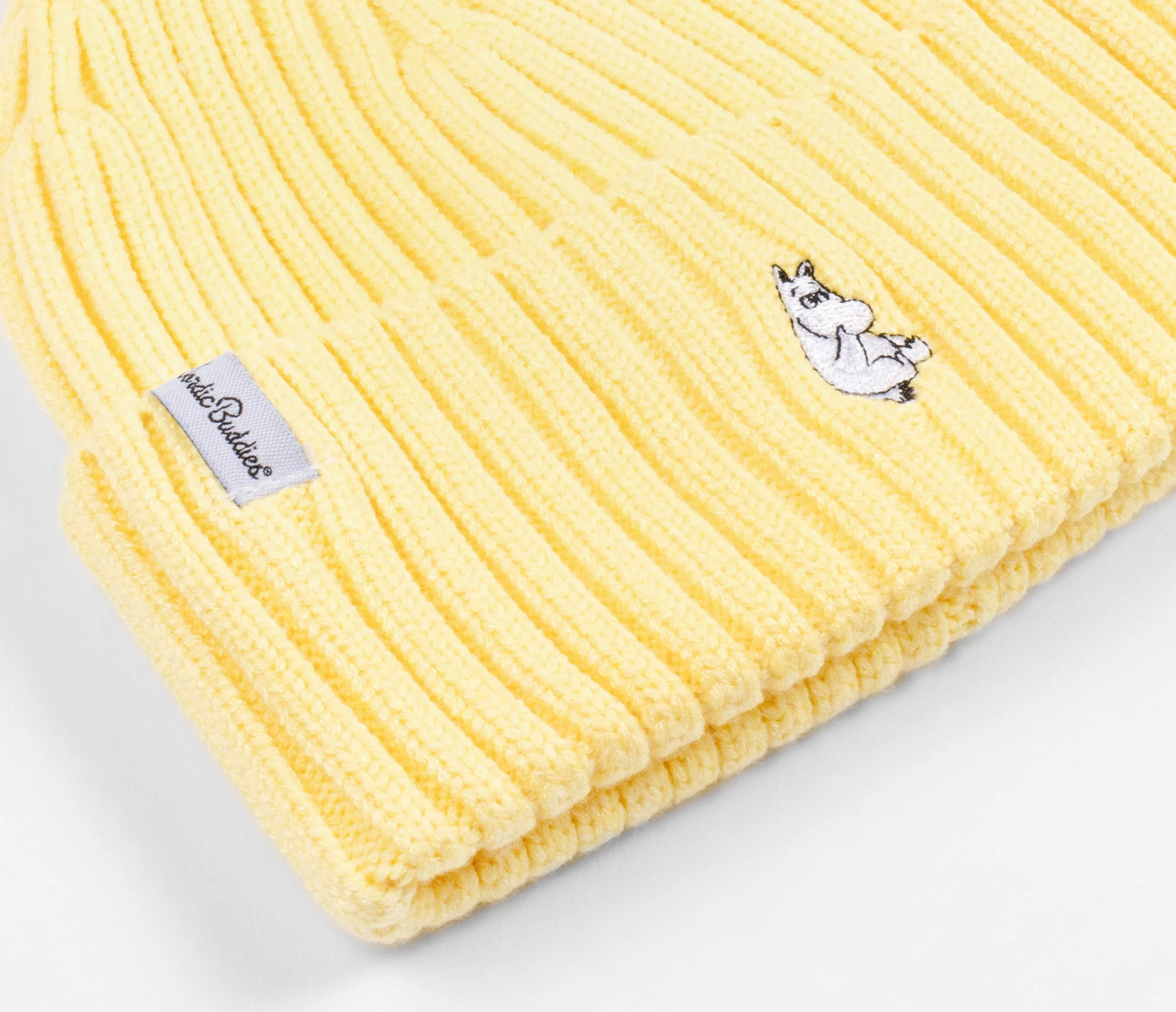 Moomintroll Winter Hat Beanie Kids - Pastel Yellow