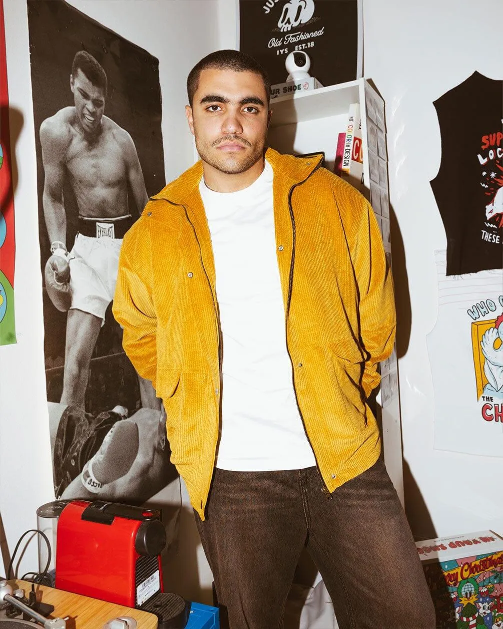 Mustard Corduroy Jacket