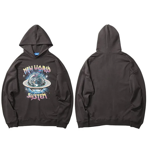 New World System  Pullover Hoodie