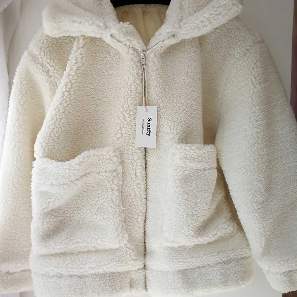 Oversized Faux Fur Teddy Bear Sherpa Coat