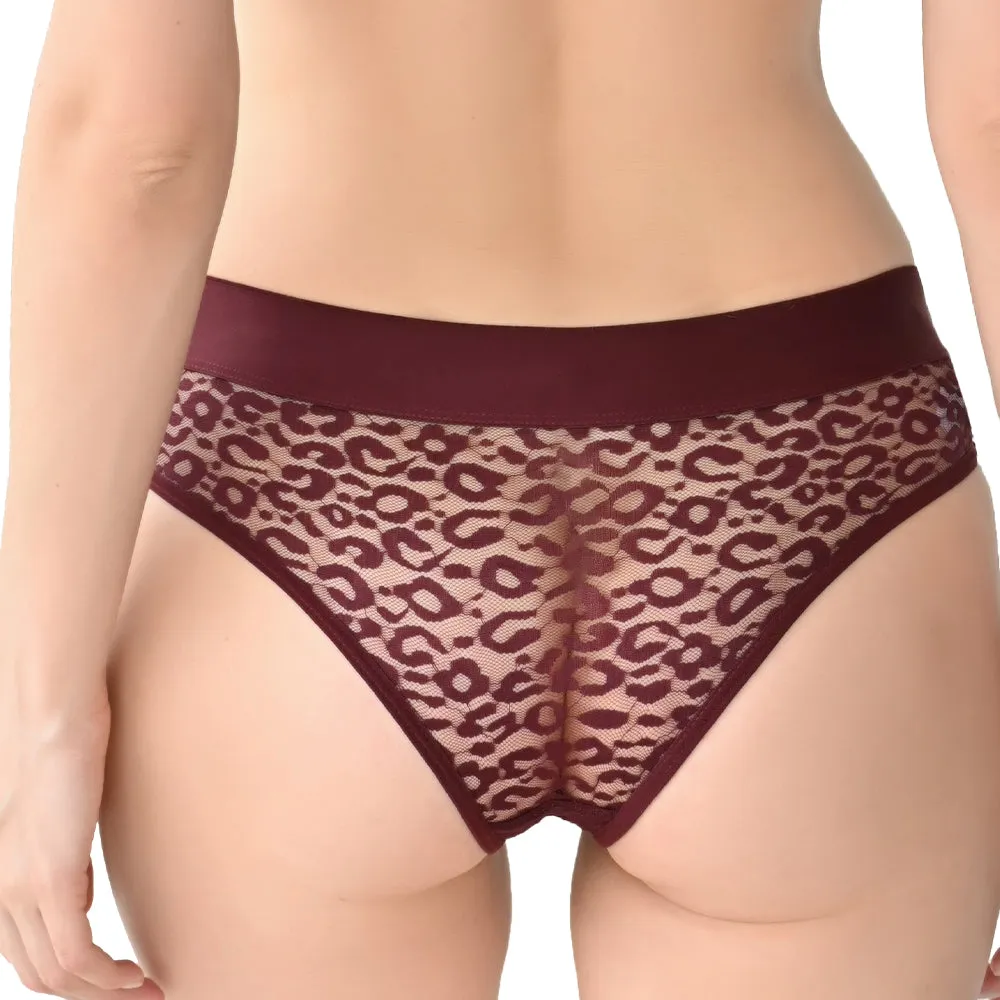 Pantie coordinable estampado animal print 74346 Lady  Carnival