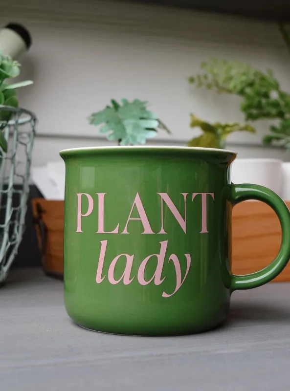 Plant Lady Campfire Coffee Mug