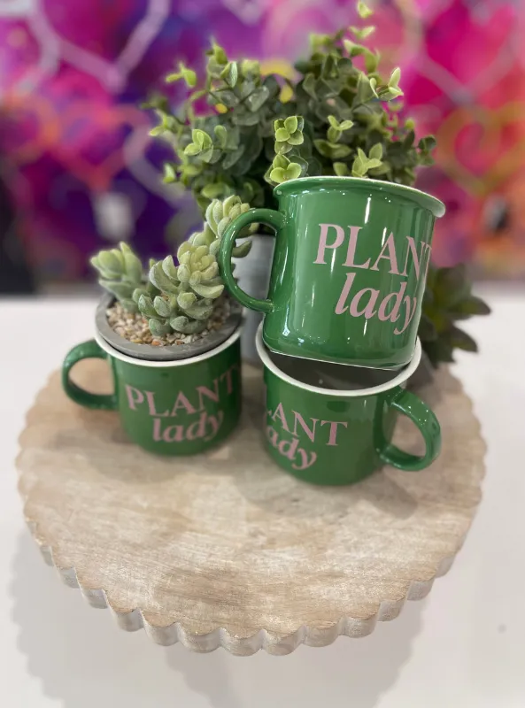 Plant Lady Campfire Coffee Mug