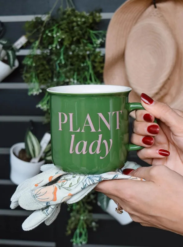 Plant Lady Campfire Coffee Mug