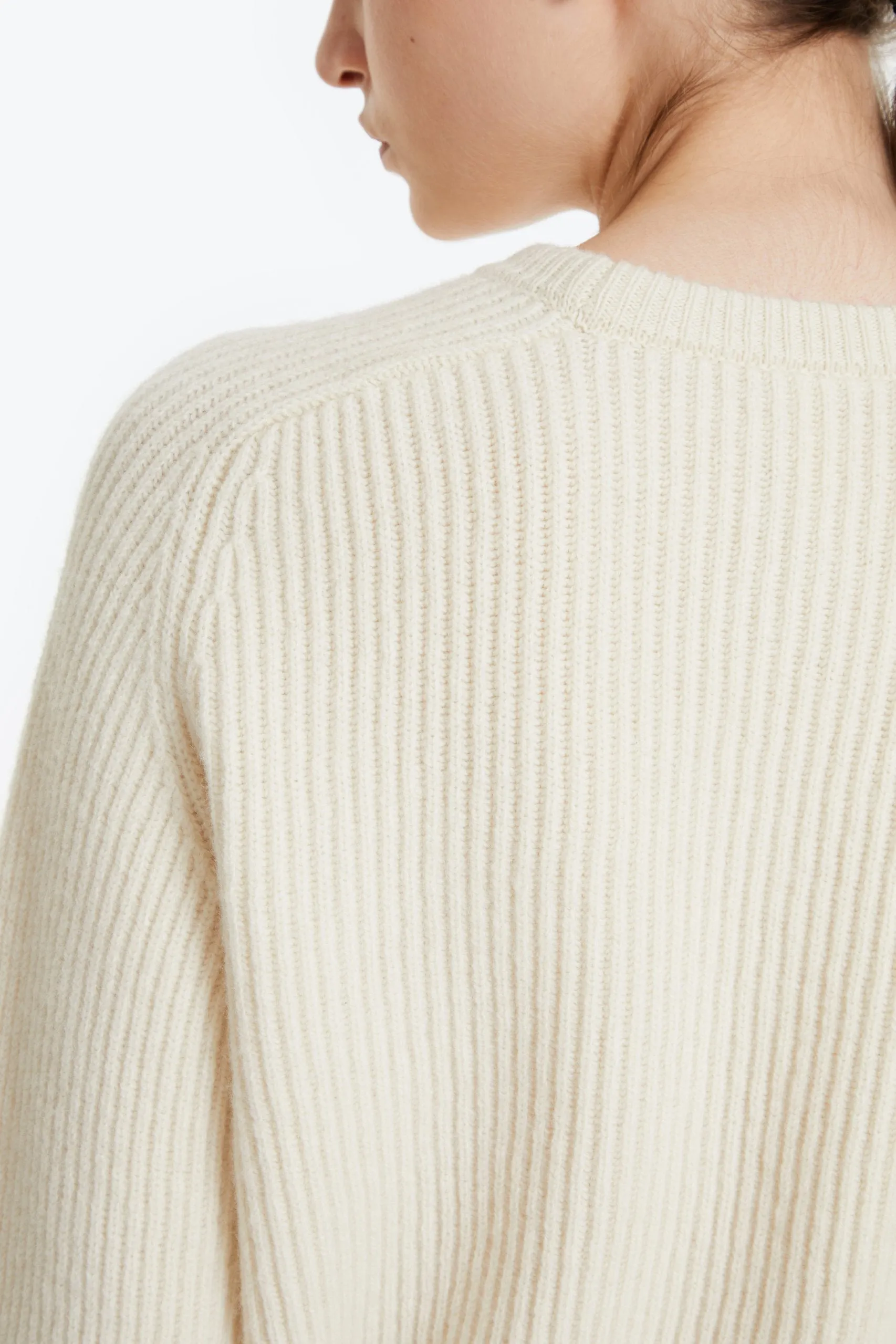 Pullover Crossover in Cream