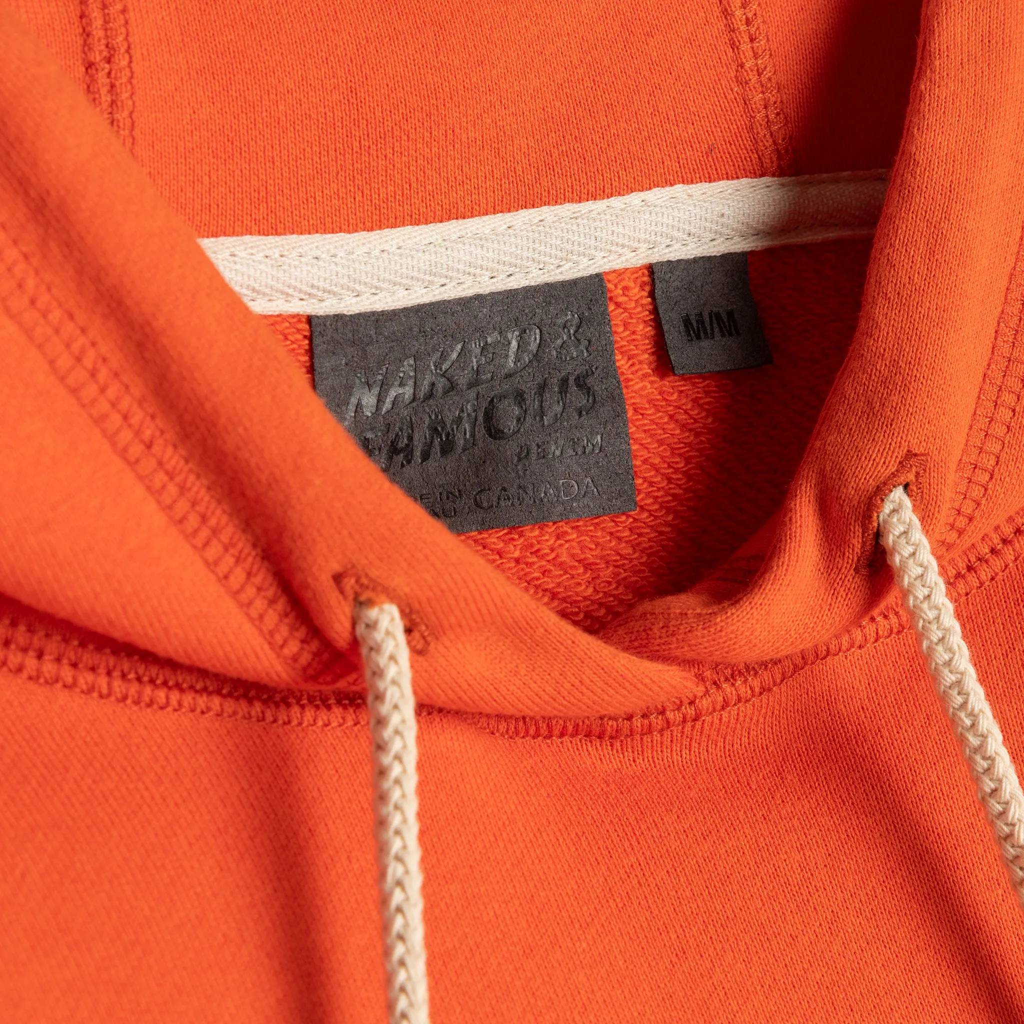 Pullover Hoodie - Orange Terry