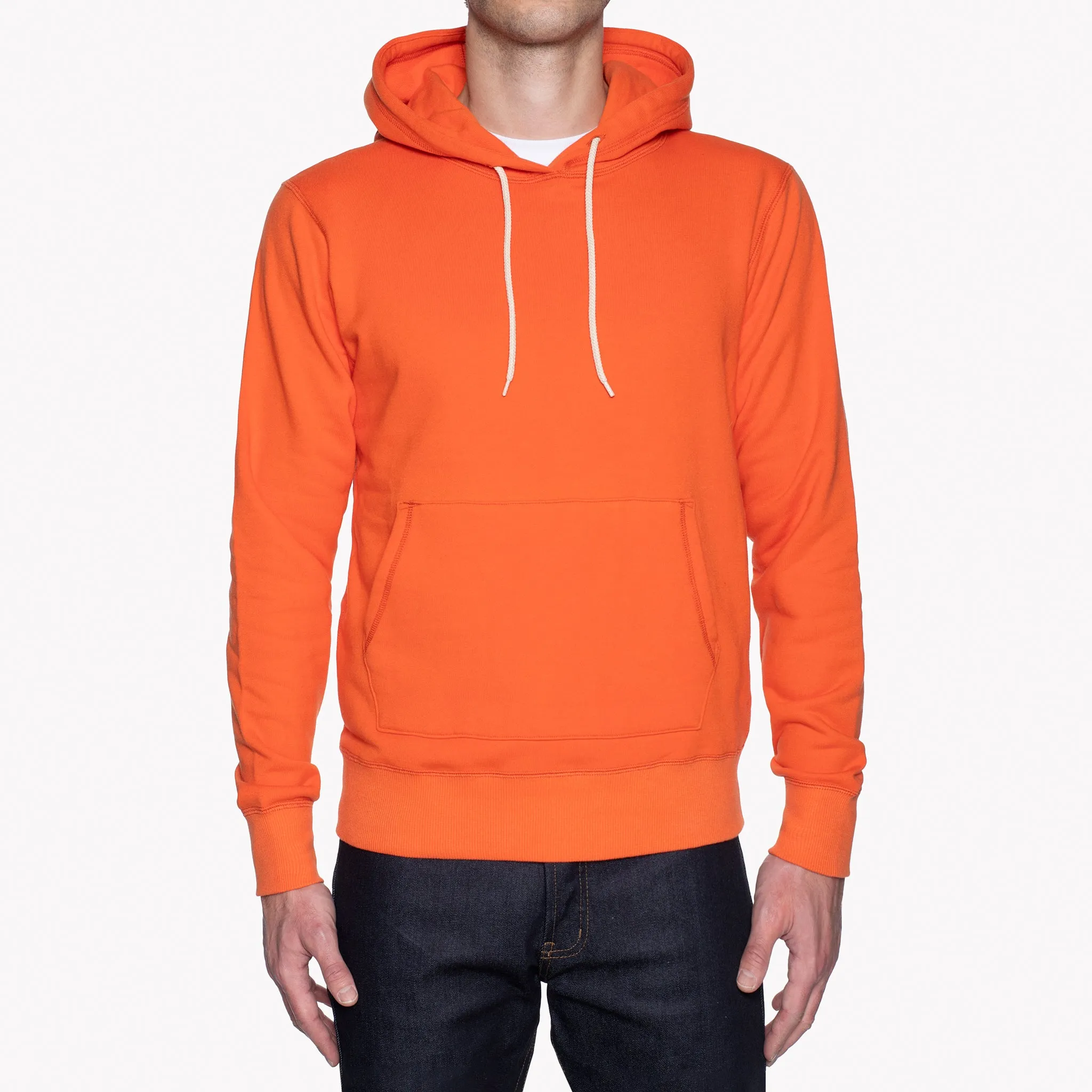 Pullover Hoodie - Orange Terry