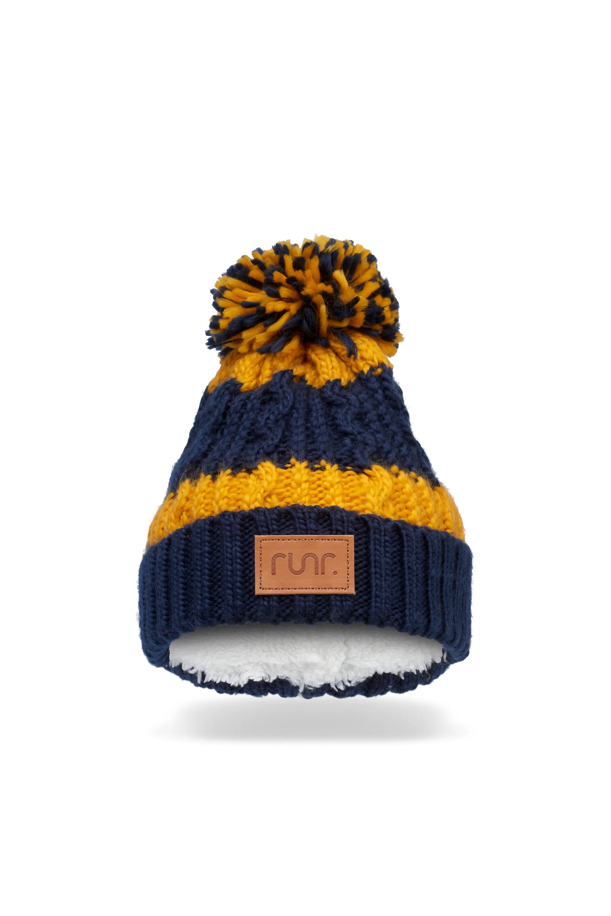 Runr Winter Bobble Hat - Matterhorn