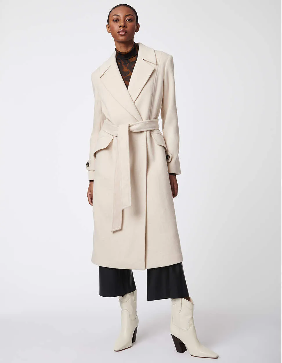 Signature Belted Wool Coat