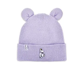 Snorkmaiden Winter Hat With Ears Kids - Purple