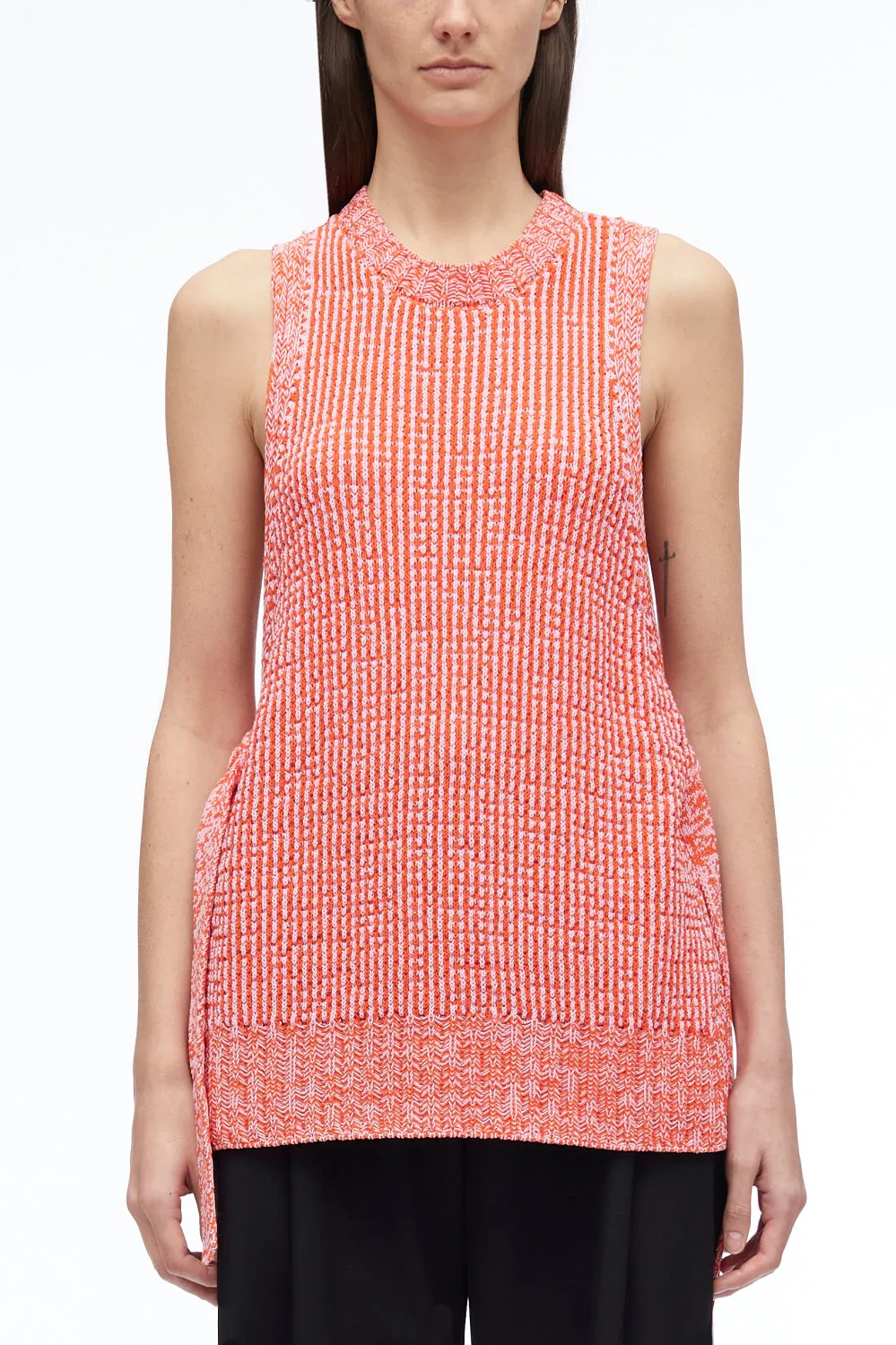 Textured Sleeveless Pullover