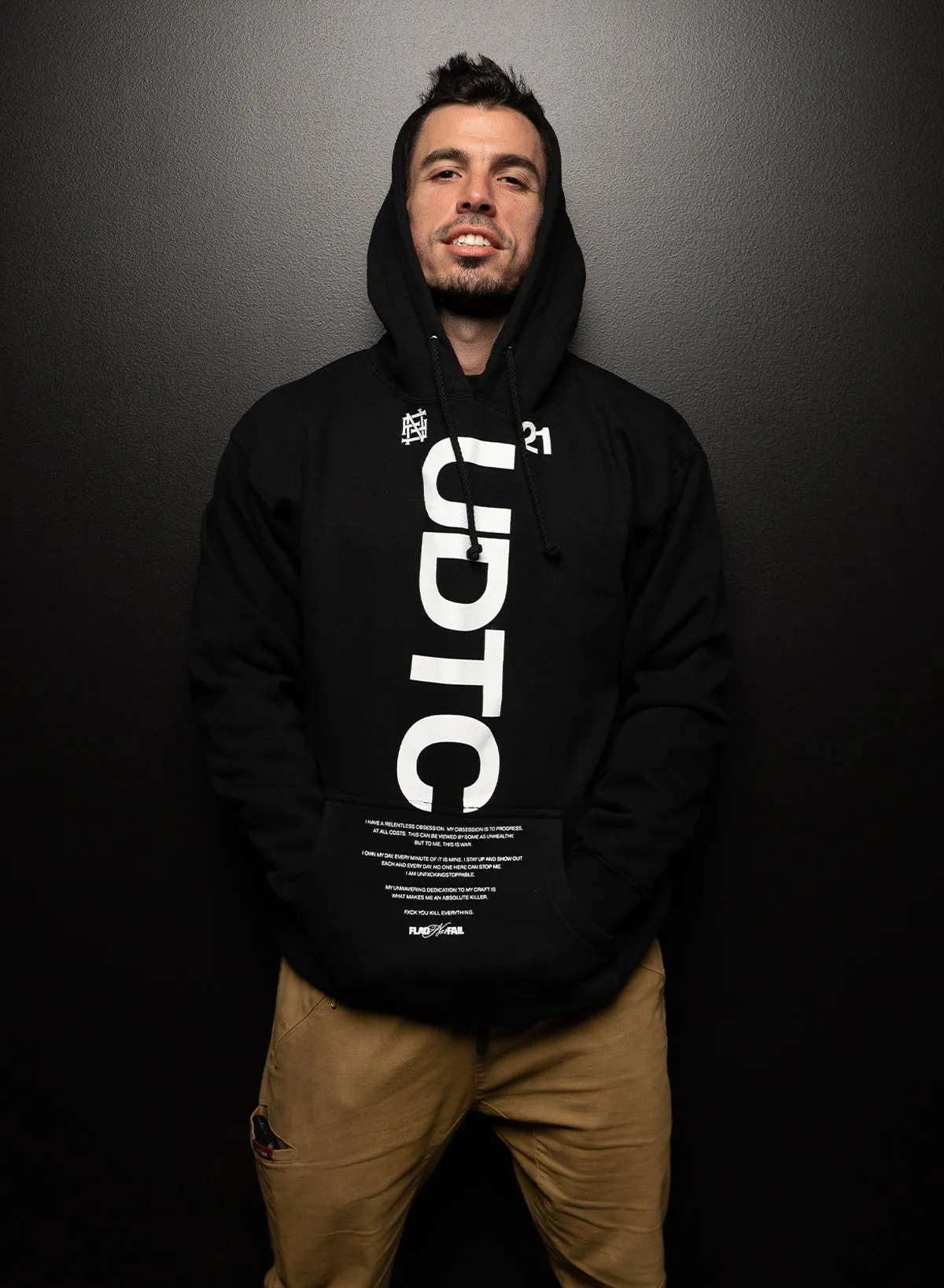 [UDTC] PULLOVER - BLACK