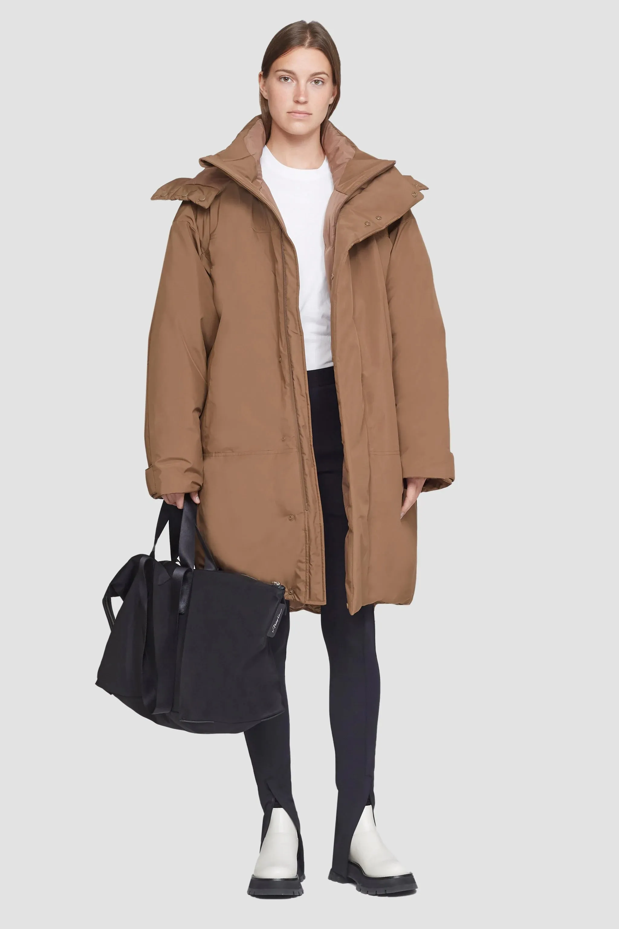 Unisex Duvet Oversized Parka