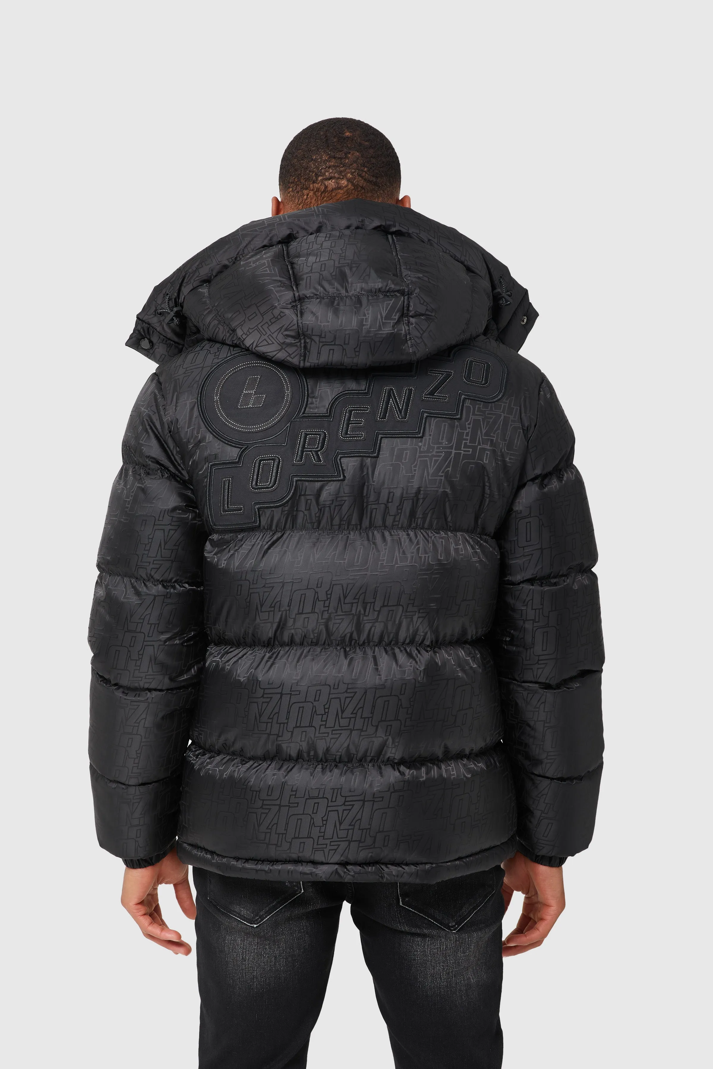 VANTAGE JACKET - JACQUARD BLACK