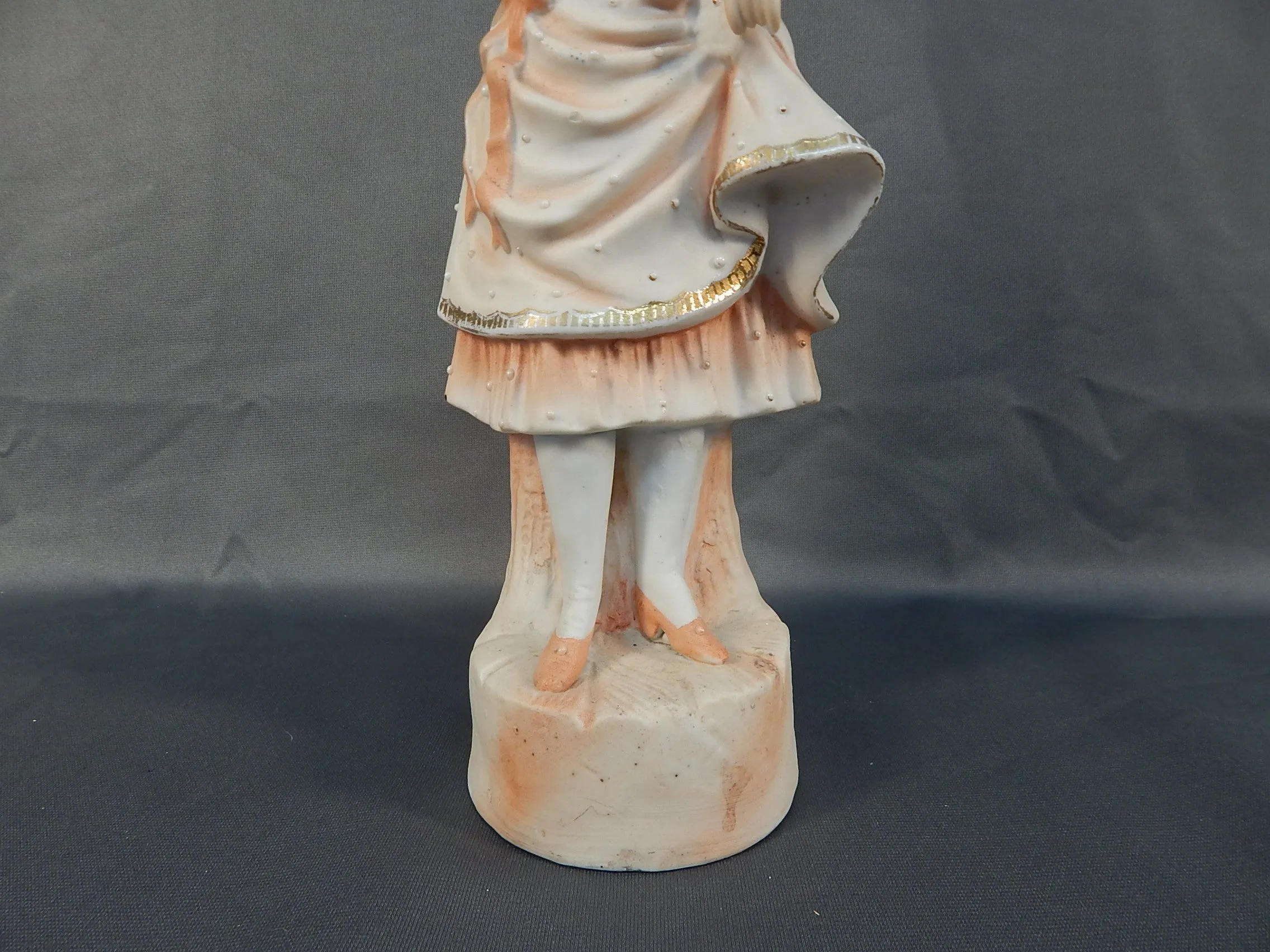 Vintage German Lady Bisque Figurine - Very Good Condition