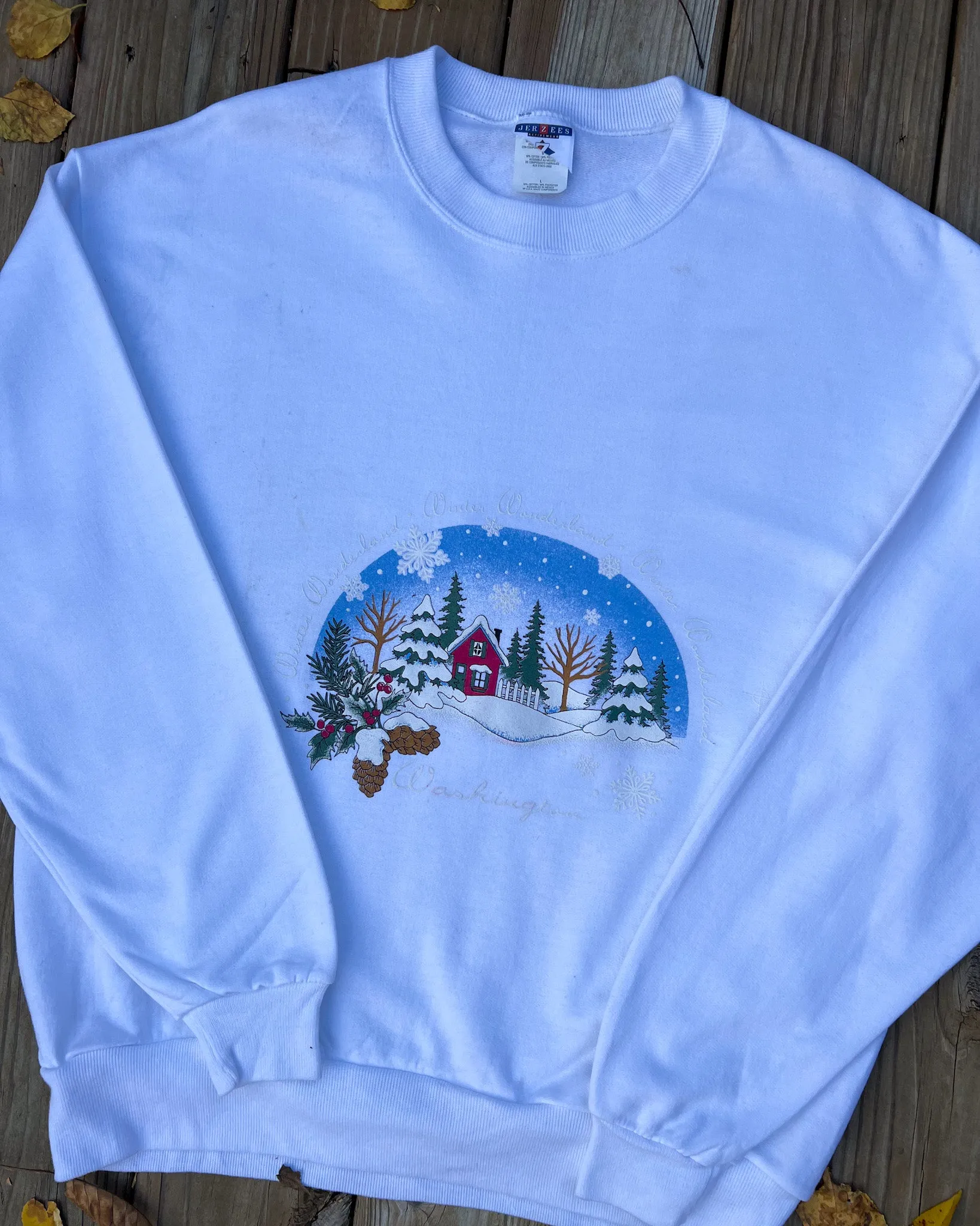 Vintage Washington Winter Wonderland Crewneck