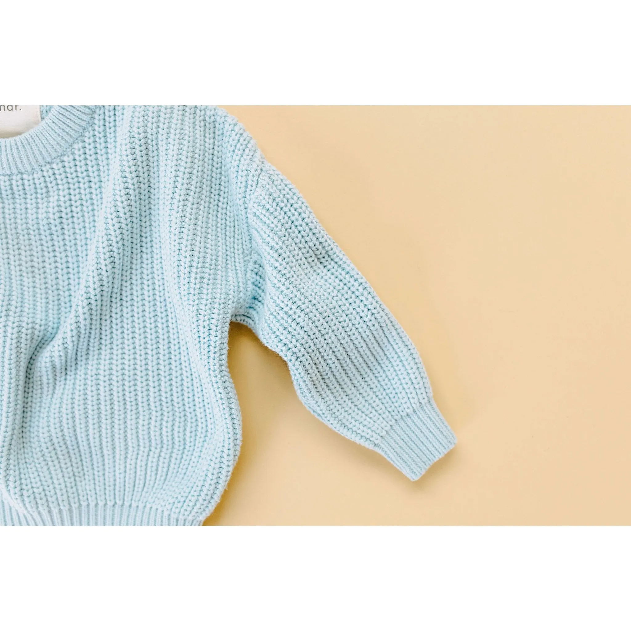 Wandr - Chunky Sky Blue Pullover Knit