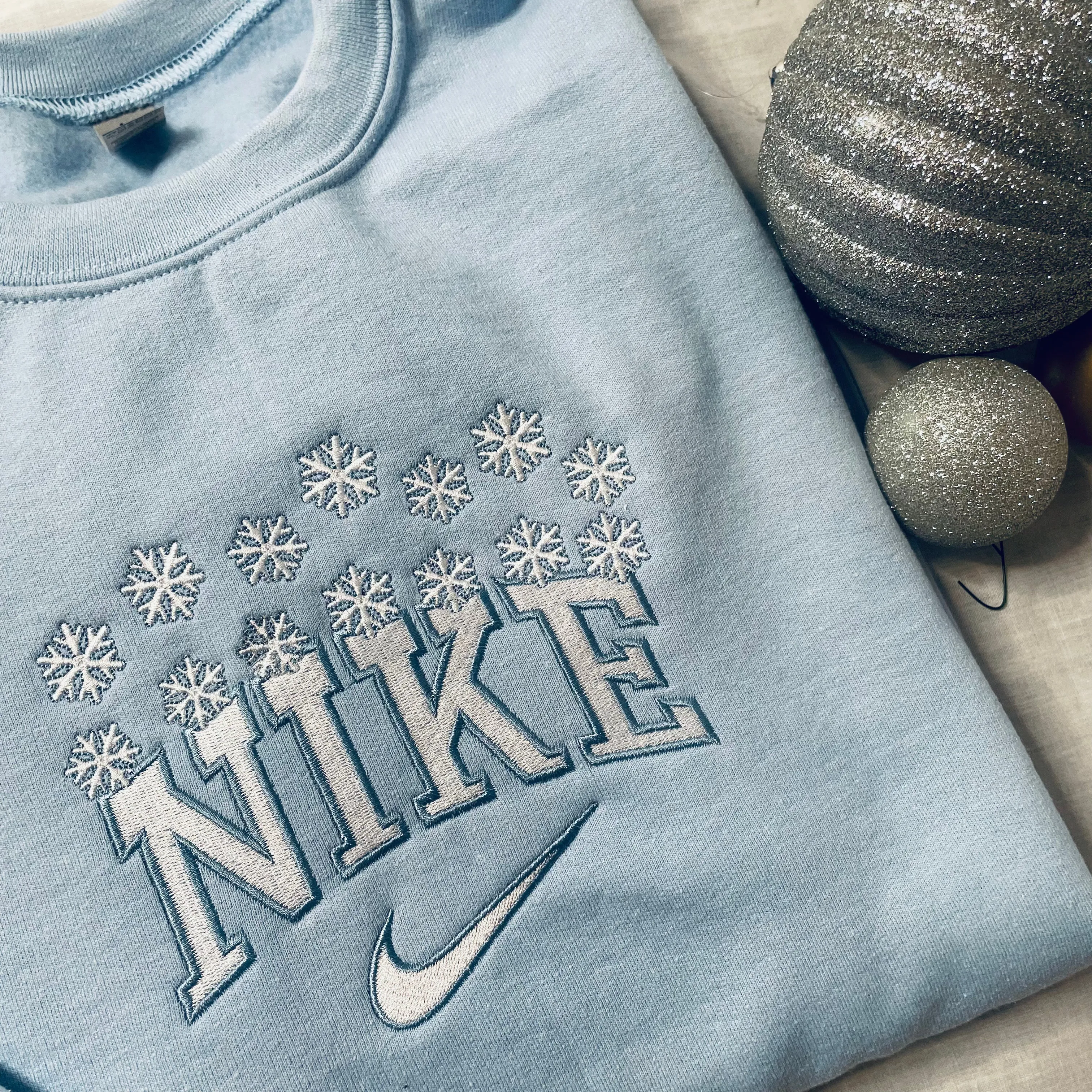 Winter Wonderland Snowflake Crewneck Sweatshirt